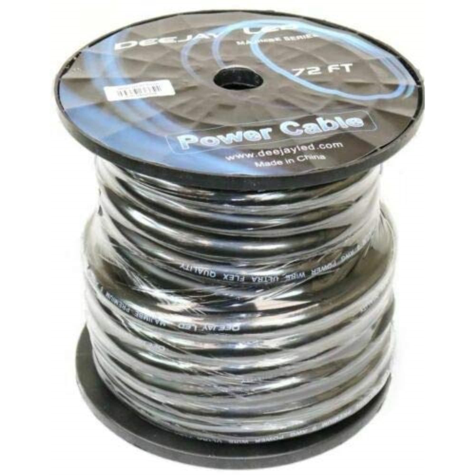 72 Feet Zero Gauge Ultra Thick Power Cable - Heavy Duty Extension Cord for RVs, Generators, and Outdoor Equipment - Perfect for Camping, Construction Sites, and Emergency Power Backup