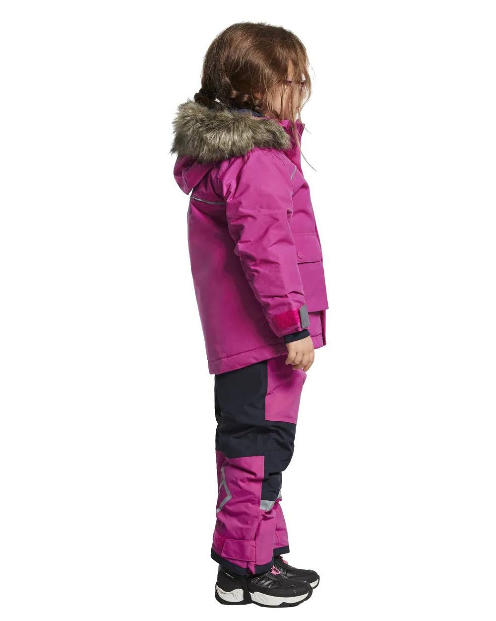 Didriksons Bjornen Kids Waterproof Winter Parka Jacket - Warm Insulated Hooded Coat for Boys & Girls - Perfect for Snow, Rain & Cold Weather Outdoor Activities