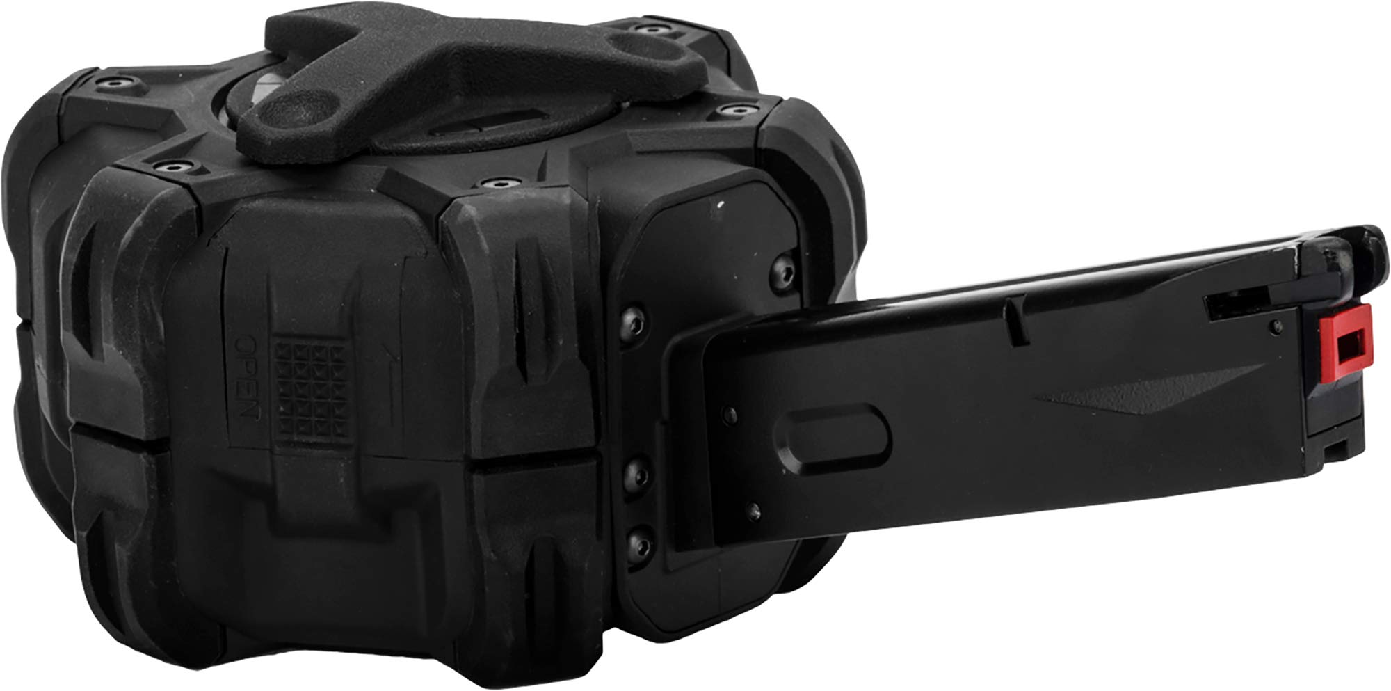 AW Custom Drum Airsoft Magazine for Gas Blowback Pistols & Rifles - M9 Model (Black) | High-Capacity Airsoft Accessory for M9 Beretta, Glock & More | Perfect for MilSim, Target Practice & Airsoft Battles