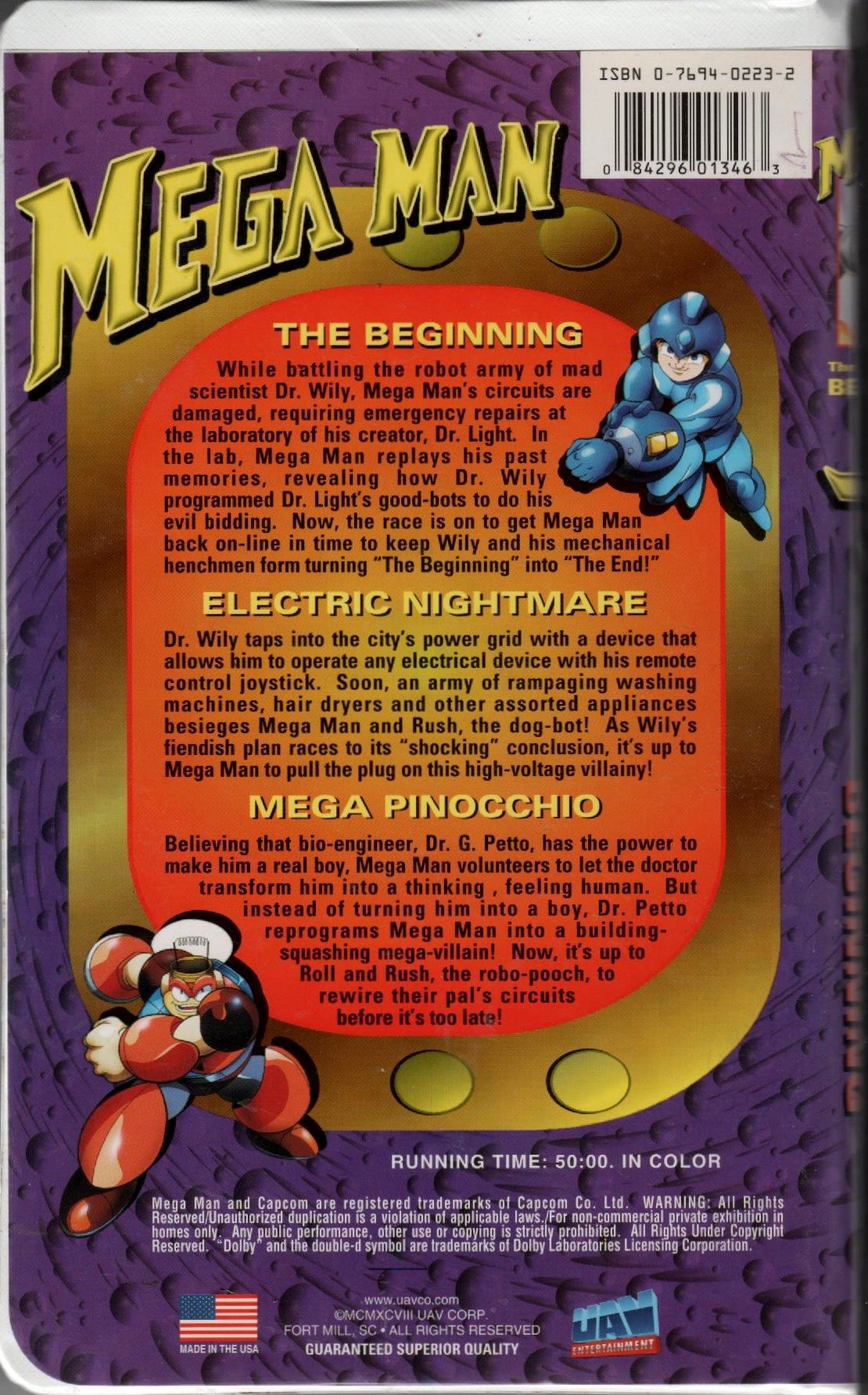 Beginning/Electric Nightmare [VHS] - Classic Horror Movie for Collectors - Perfect for Movie Nights & Halloween Parties