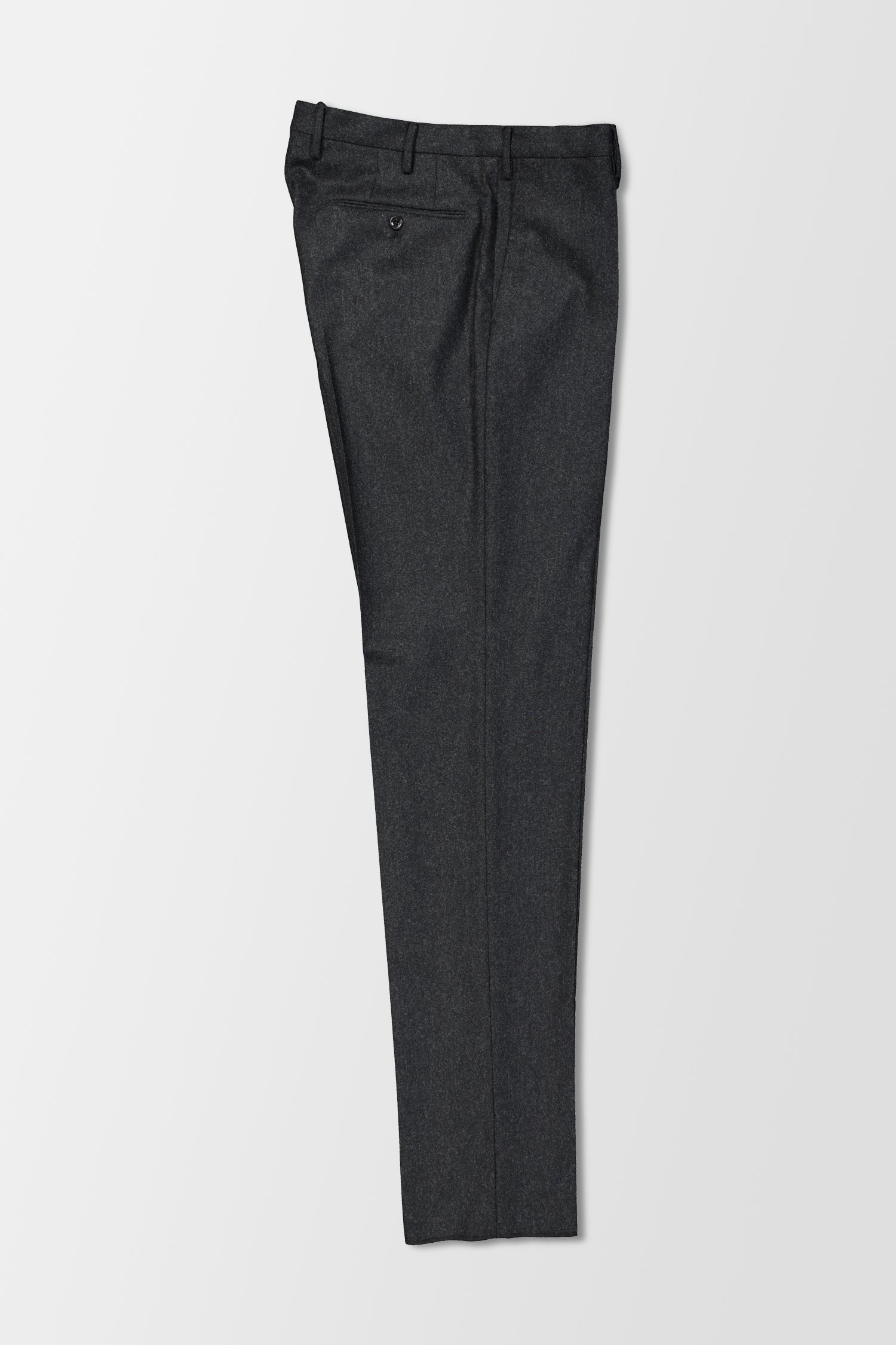 Premium Incotex Dark Grey Dress Pants for Men - Slim Fit Business Trousers for Office & Formal Occasions