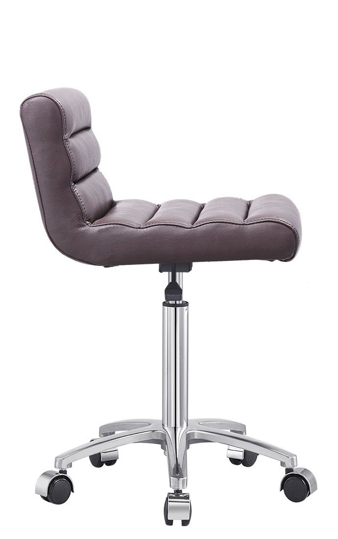 Jockey Stool - Adjustable Height Bar Stool for Home, Kitchen & Office - Comfortable & Durable Seat with Footrest