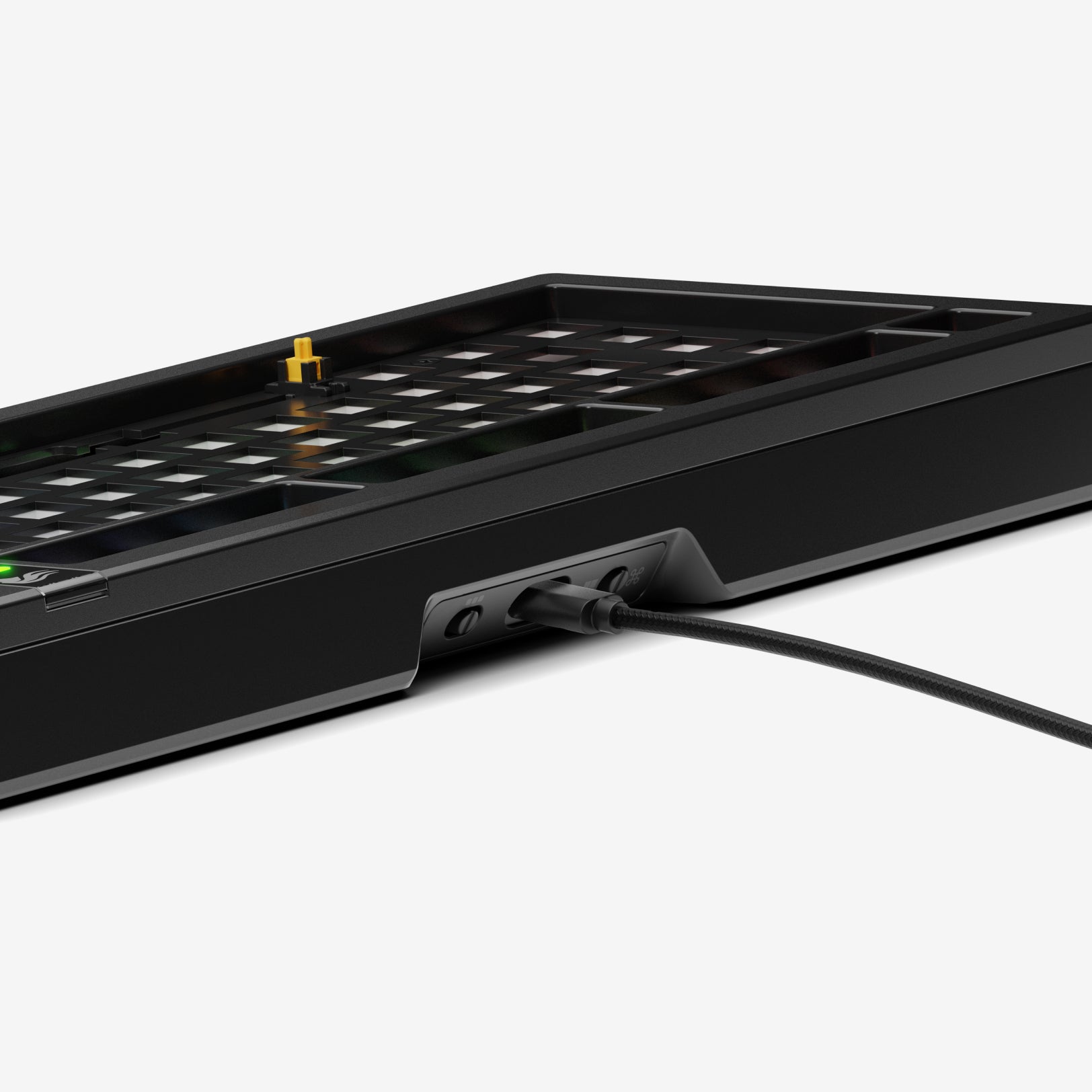 GMMK 3 PRO 60% Hot-Swappable Mechanical Gaming Keyboard Barebones Kit - Compact RGB Backlit for PC/Mac, Perfect for Esports & Typing Enthusiasts