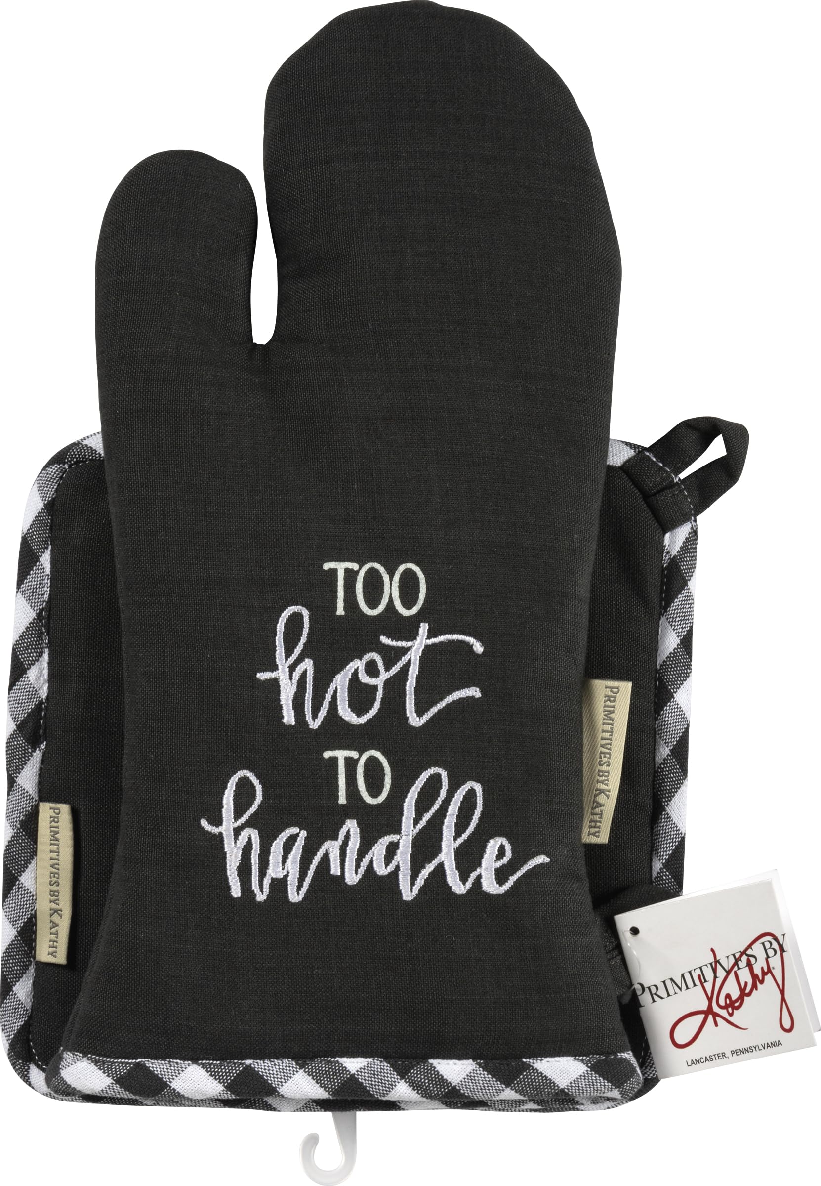 Primitives by Kathy Kitchen Potholder Set - Heat Resistant Oven Mitts for Cooking & Baking - Perfect for Holiday Meals & Everyday Kitchen Use