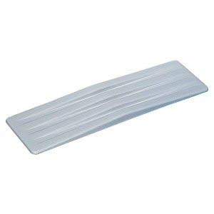Briggs Plastic Transfer Board - 8 x 27 x 1/2 Inches, White (1 Count) - Ideal for Safe Patient Mobility & Bathroom Transfers