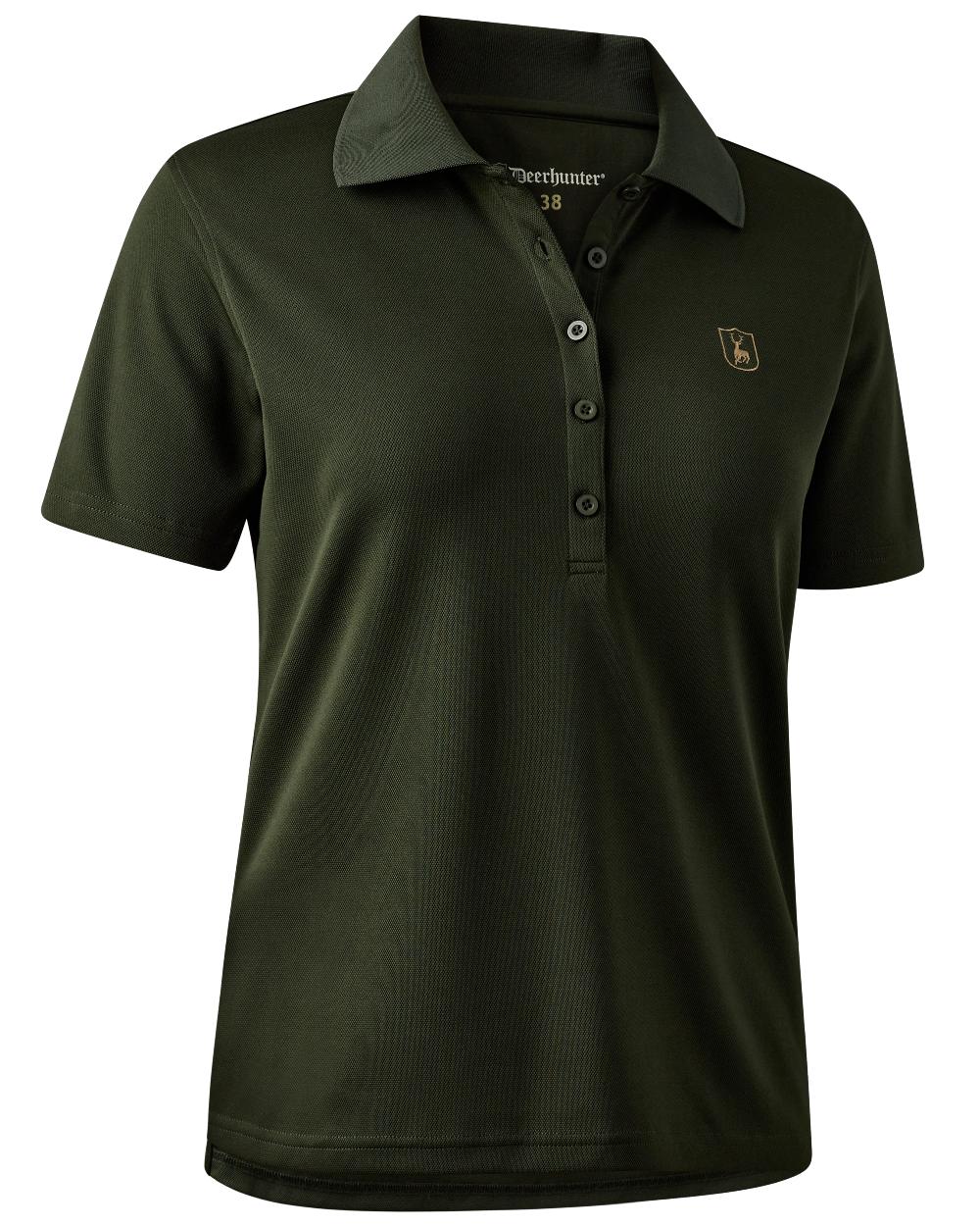 Deerhunter Women's Climate Polo Shirt with 37.5® Technology - Moisture-Wicking & Temperature Regulating for Outdoor Activities & Golf