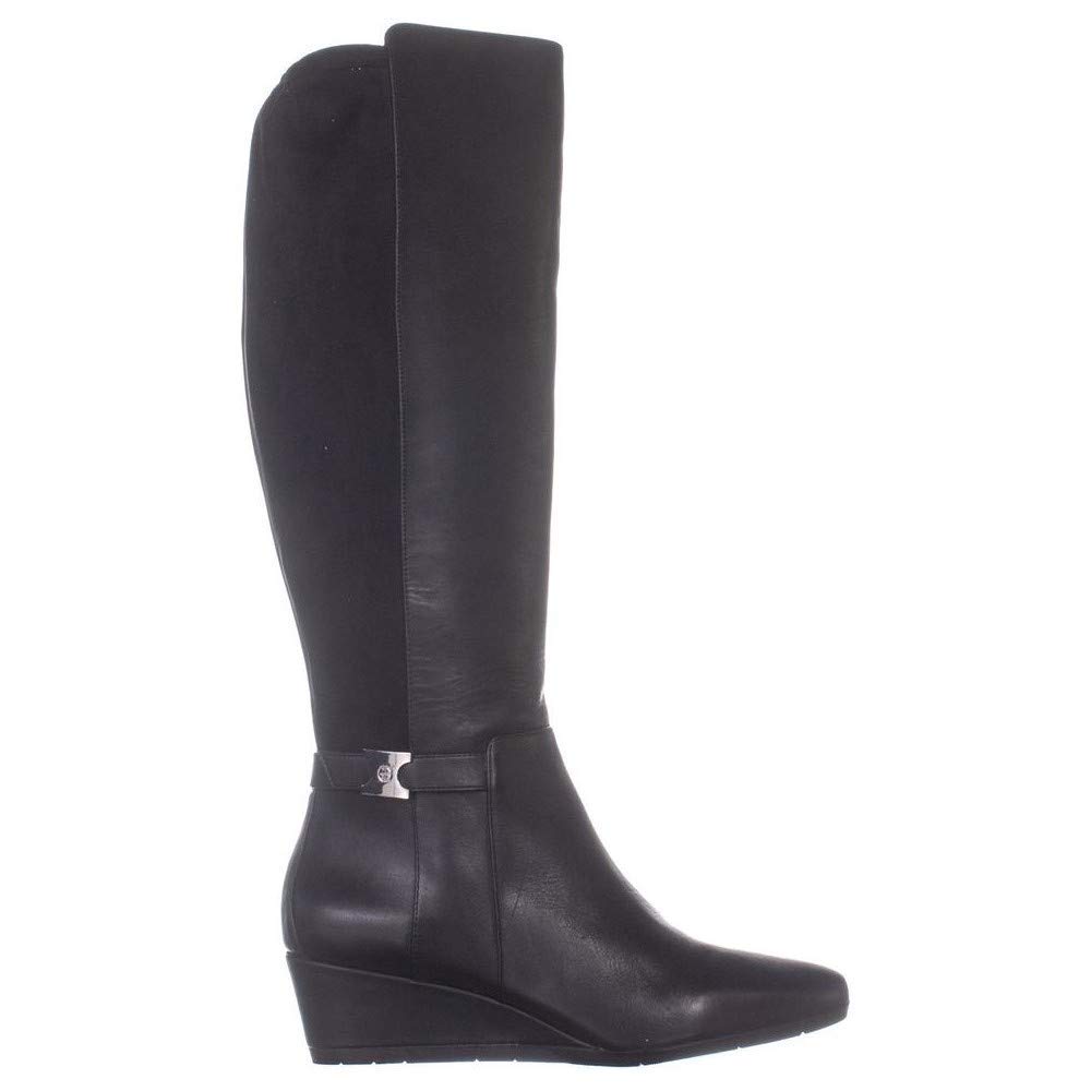 Giani Bernini Women's Catrinaa Leather Over The Knee Boots - Stylish Closed Toe Fashion Boots for Fall & Winter Outfits, Date Night & Party Wear