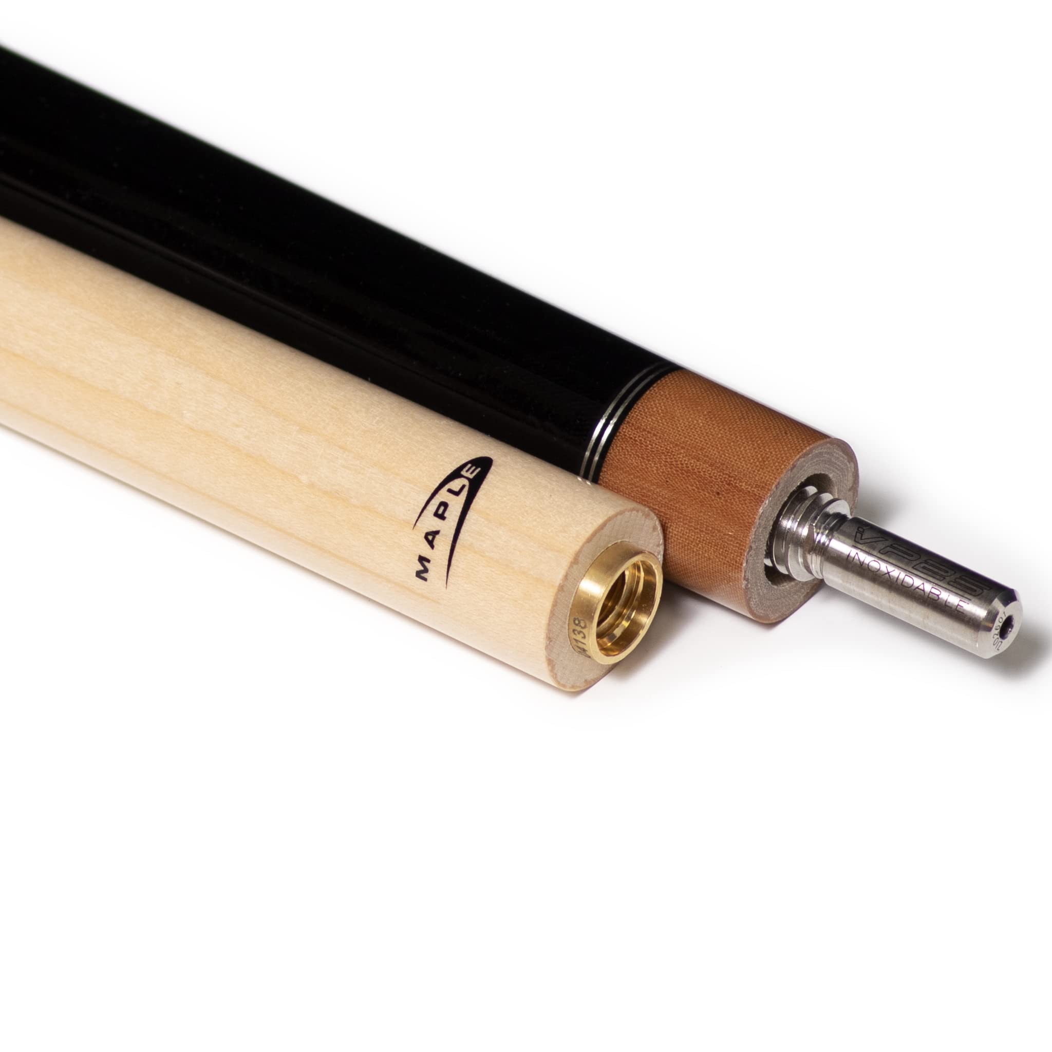 Longoni Hurricane 2 Pool Billiard Cue with Premium Maple Shaft & VP2 Joint - Professional Billiards Stick for Tournament Play & Home Game Rooms
