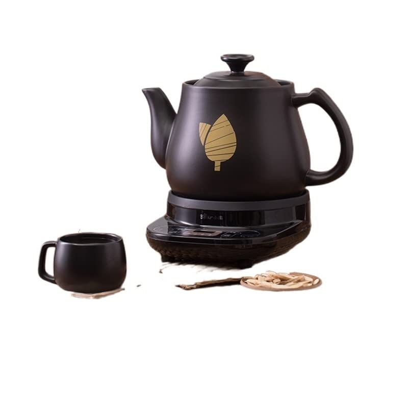 Electric Chinese Ceramic Medicine Pot - 4L Herbal Decoction Casserole Cookware for Pharmacies, Home & Kitchen Use - Perfect for Brewing Traditional Herbs and Soups