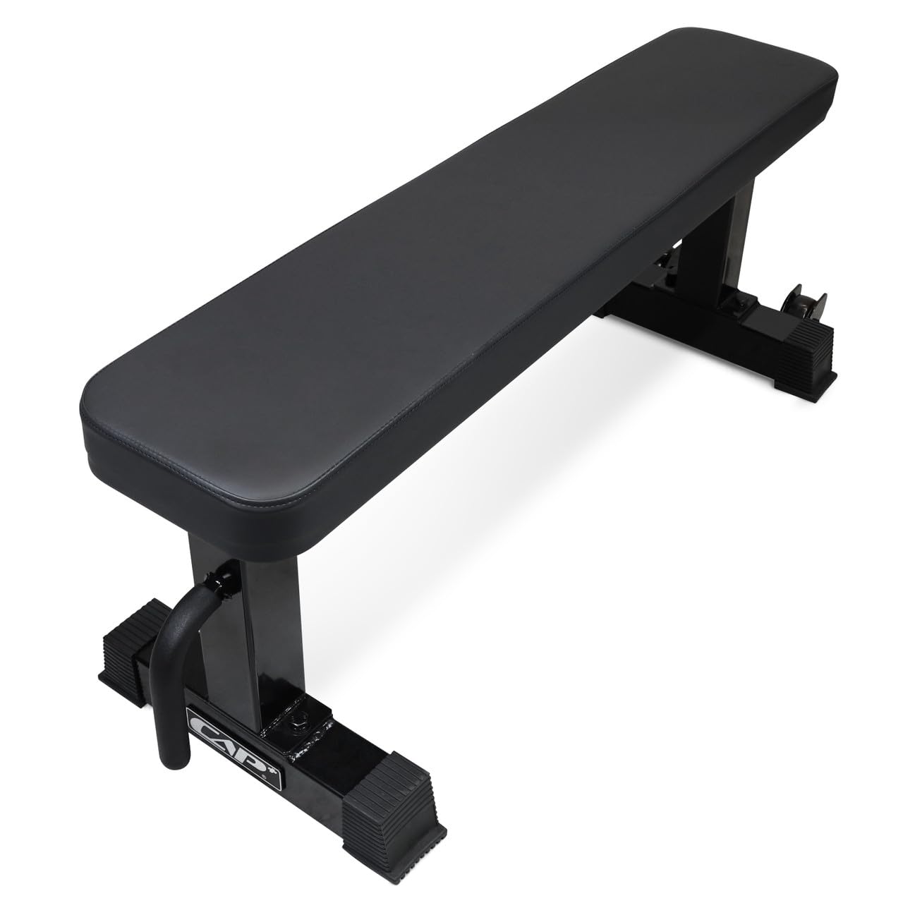 WF Athletic Supply Commercial Grade Flat Bench - Heavy Duty Weight Bench for Weightlifting, Dumbbell & Barbell Press Workouts - Full Body Exercise Equipment for Home & Gym Use