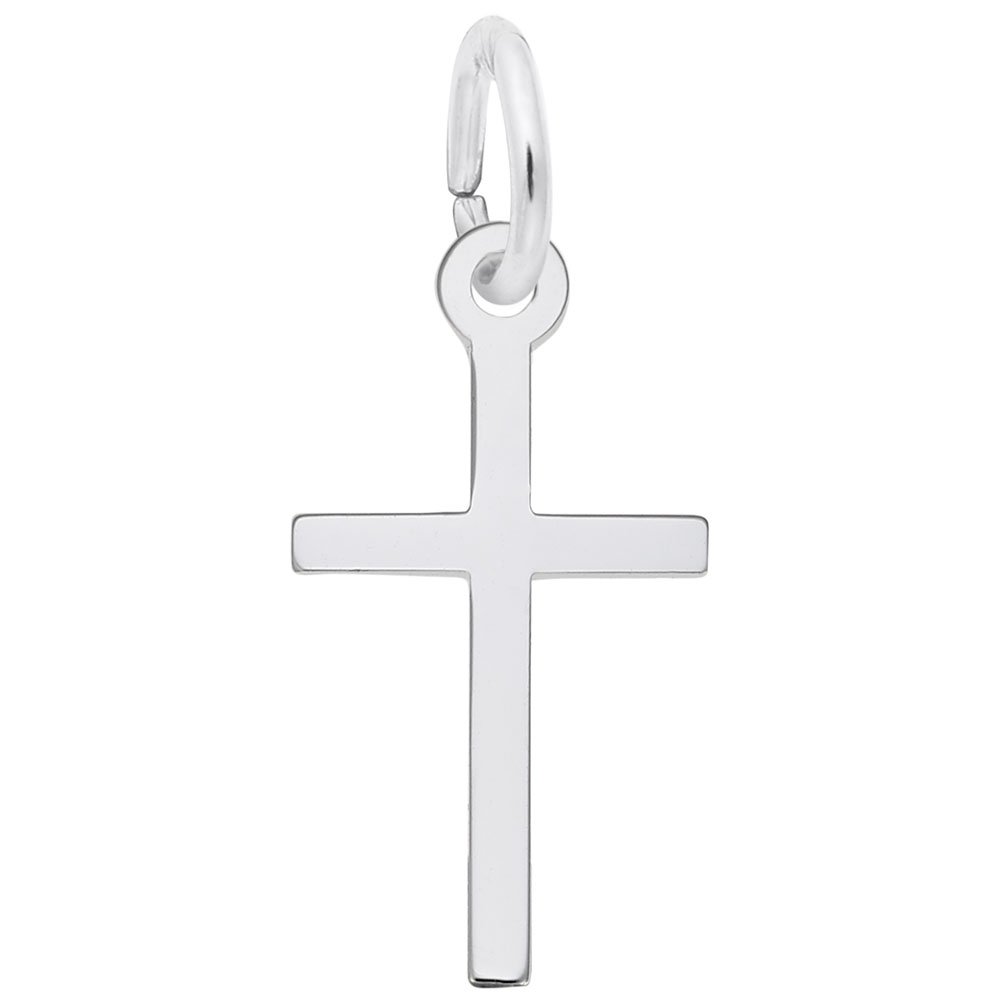 Cross Charm Pendant - Elegant Silver & Gold Charms for Bracelets & Necklaces - Perfect for Gifts, Religious Jewelry & Everyday Wear