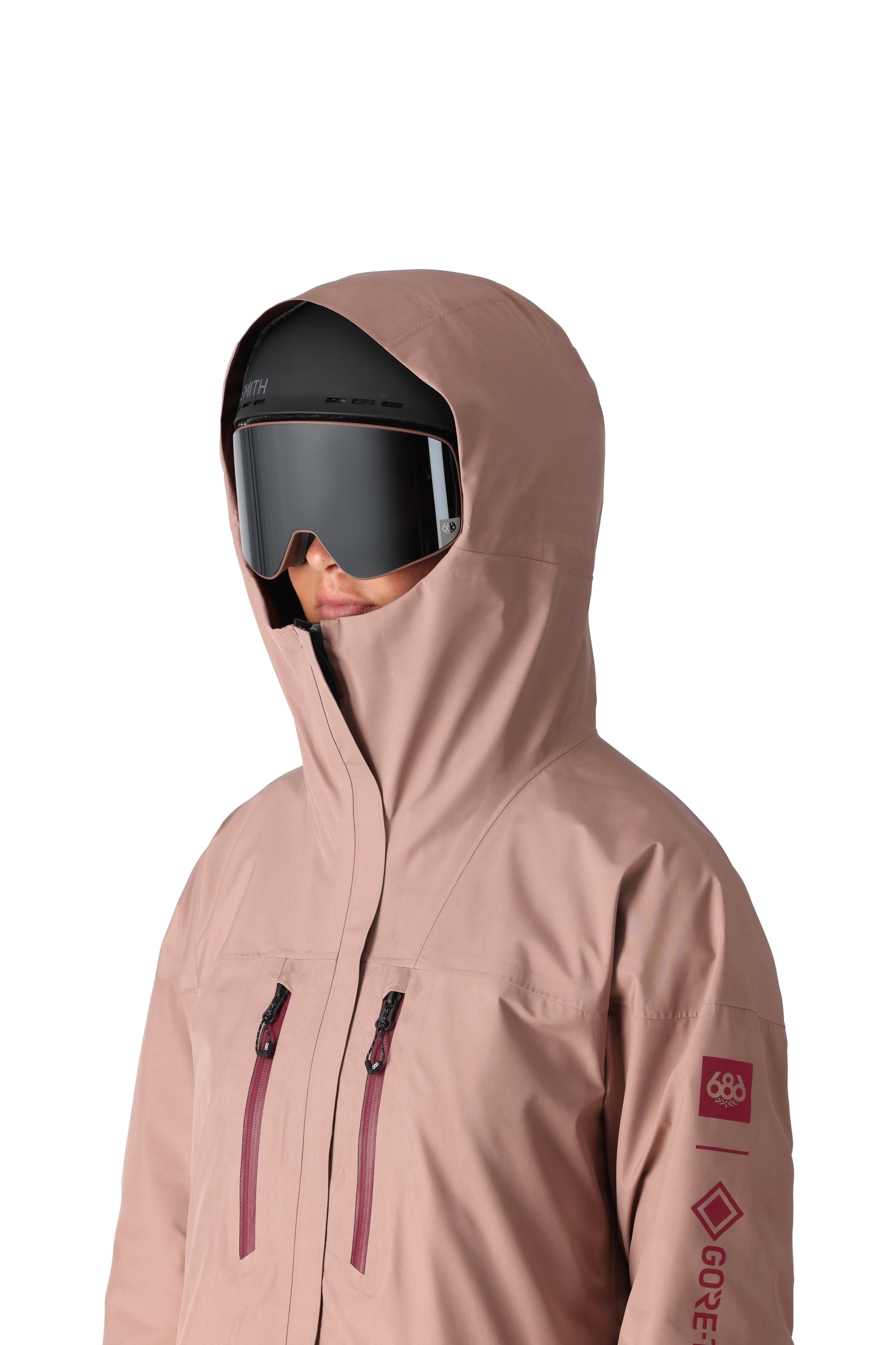 686 Women's GORE-TEX Skyline Waterproof Shell Jacket - Lightweight Windproof Rain Jacket for Hiking, Skiing & Outdoor Adventures (2025 Edition)