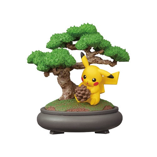 Pokemon Pocket Bonsai Re-Ment 3 Inch Collectible Toy Figures - Cute Miniature Decor for Desk, Shelf Display & Anime Fans Collection