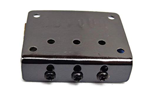 **3 String Black Hardtail Cigar Box Guitar with Adjustable Tailpiece Bridge - Perfect for Blues, Folk & DIY Musicians**