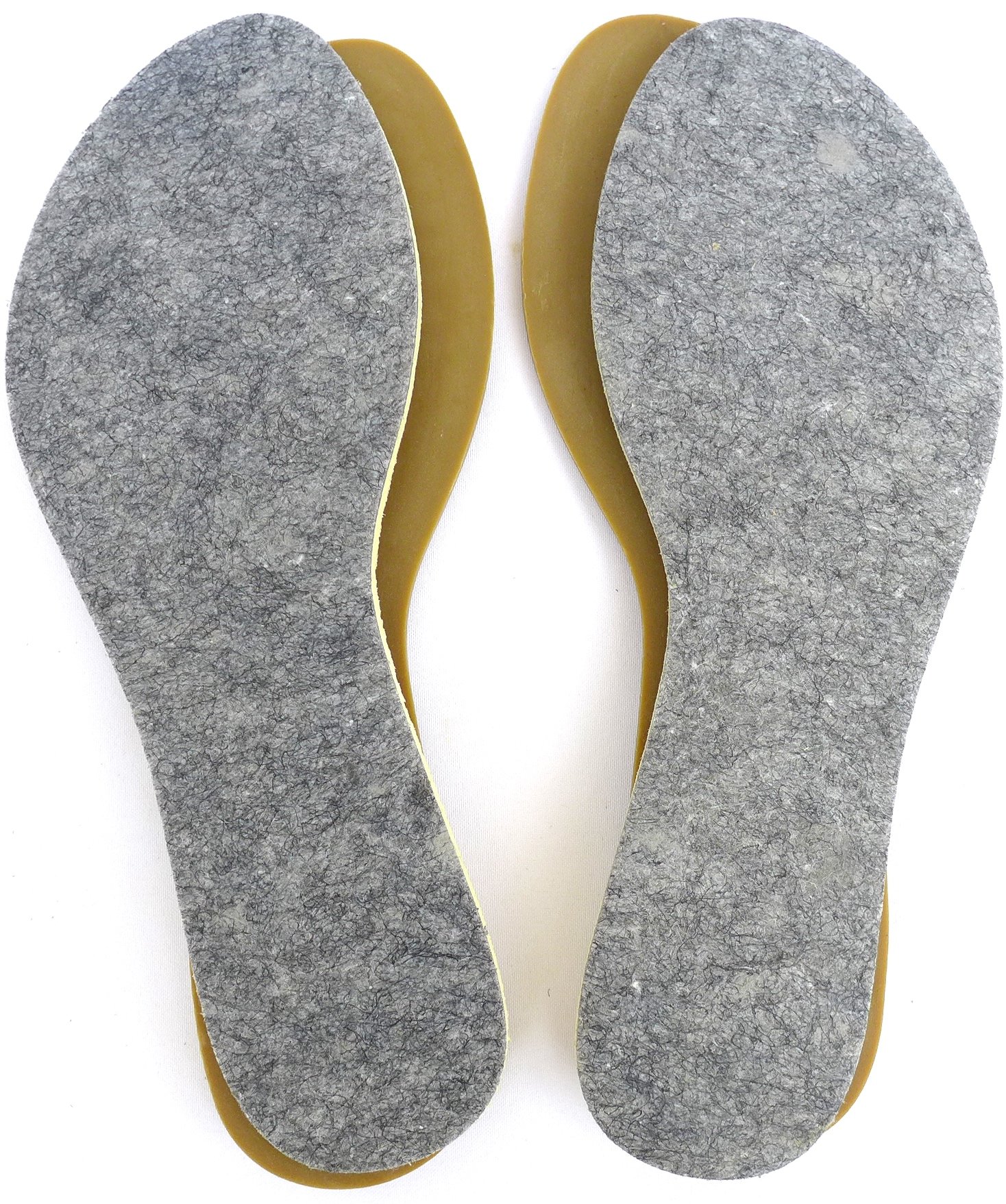 5 Pairs Beige Rubber Sandal Soles with Cushioned Insoles - Women's Size 38 EU - DIY Sandal Making, Shoe Repair & Crafting Supplies