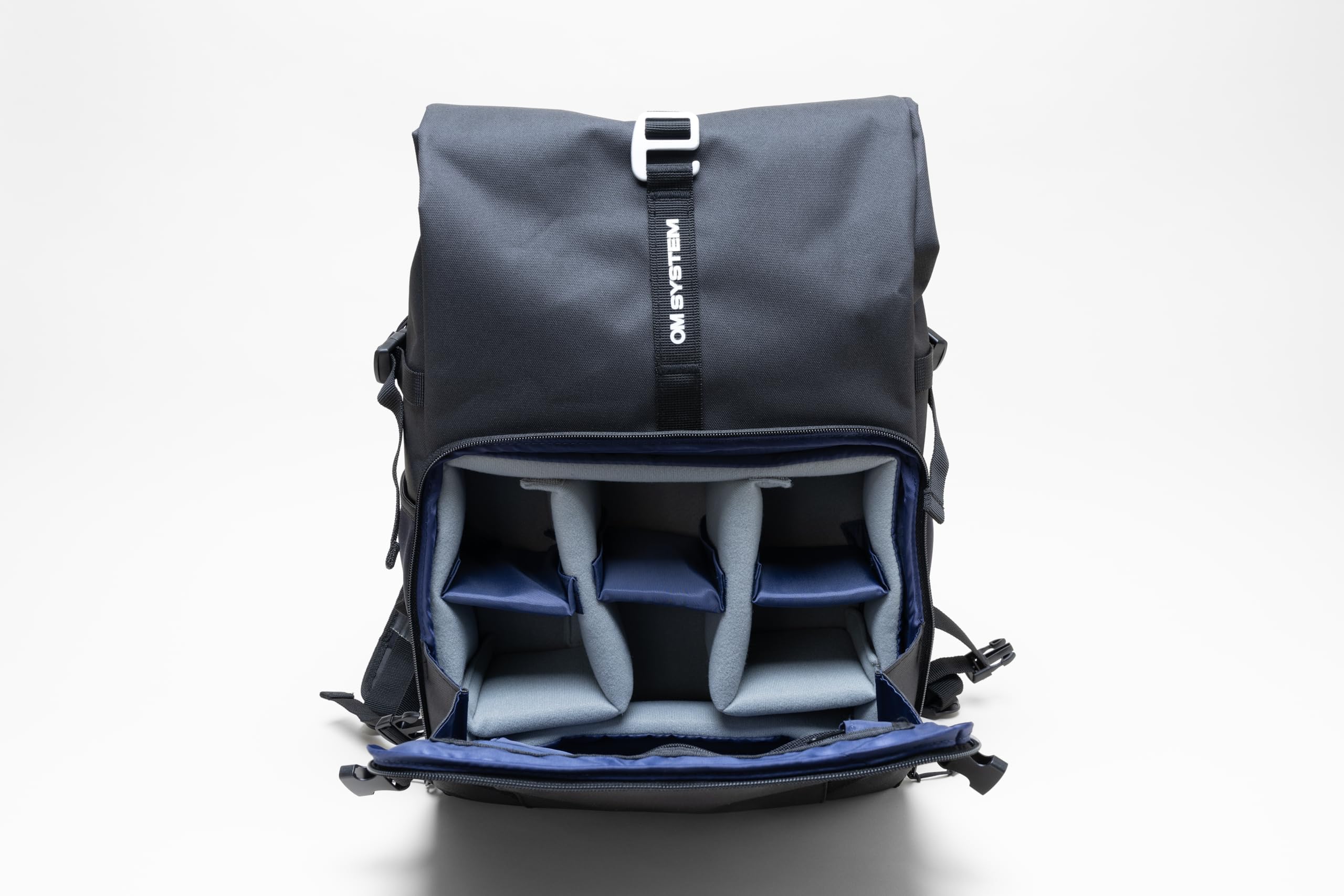 OM SYSTEM Everyday Camera Backpack - Waterproof DSLR/SLR/Mirrorless Camera Bag with Adjustable Dividers - Perfect for Travel, Hiking & Photography Enthusiasts