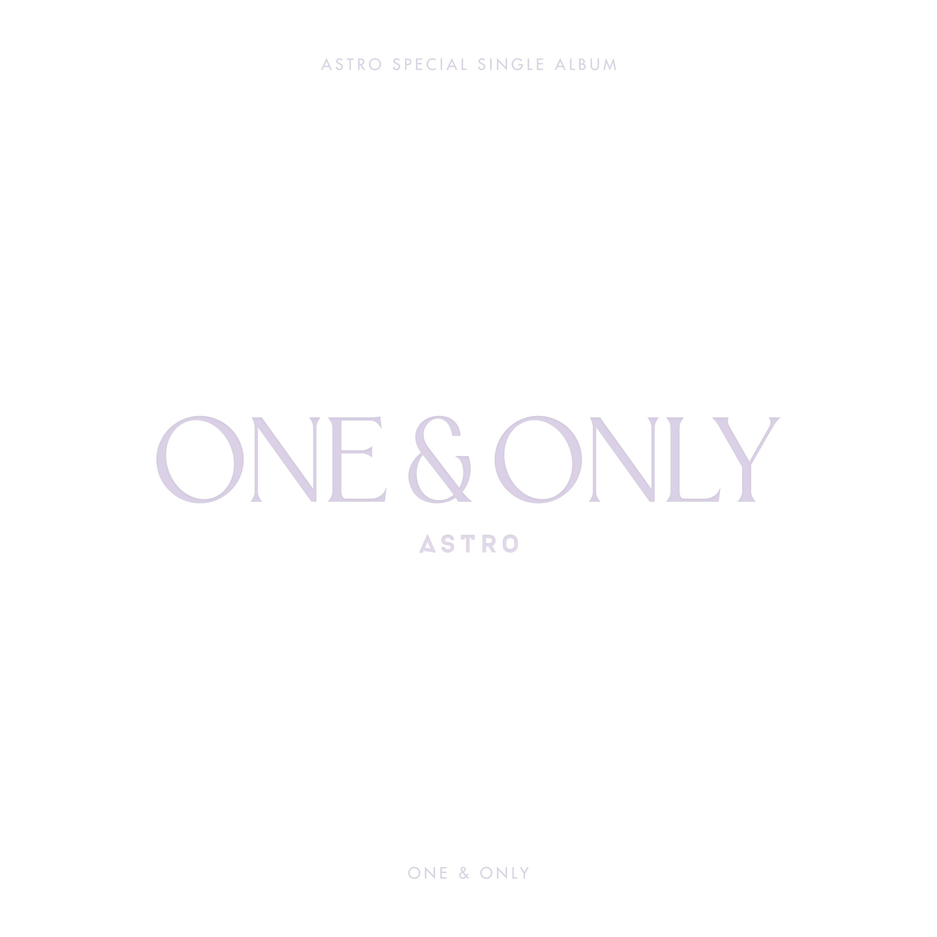 ASTRO SPECIAL SINGLE ALBUM 'ONE & ONLY' K-POP CD + Official Poster - Perfect for K-POP Fans Collection, Room Decor & Gift Giving