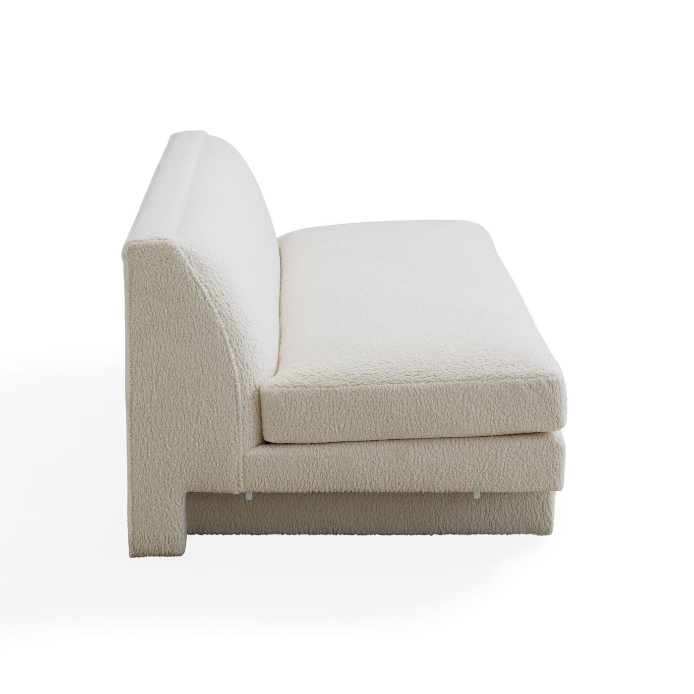 Comfortable Sunset Armless Sofa - Modern Living Room Furniture for Small Spaces, Perfect for Apartments, Studios, and Cozy Home Decor