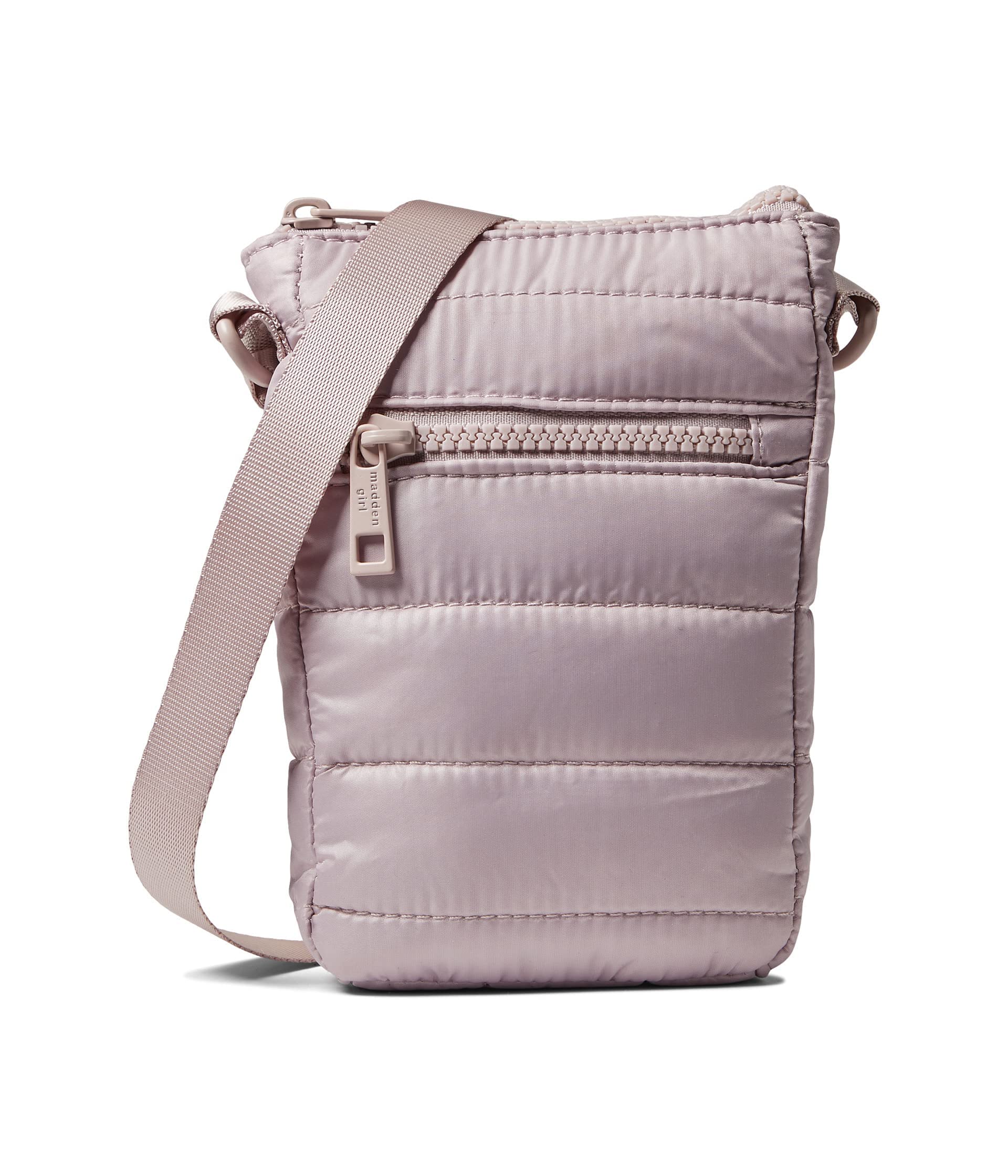 Madden Girl Quilted Parachute Nylon Crossbody Phone Purse - Stylish & Durable Small Shoulder Bag for Women, Perfect for Travel, Shopping & Everyday Use