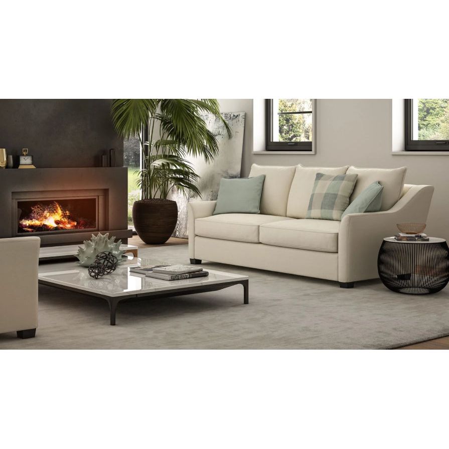 Gene Large Sectional Sofa - Modern L-Shaped Couch with Storage Chaise for Living Room, Family Room & Home Theater | Comfortable Fabric Upholstery, Sturdy Wood Frame | Easy Assembly & Space Saving Design
