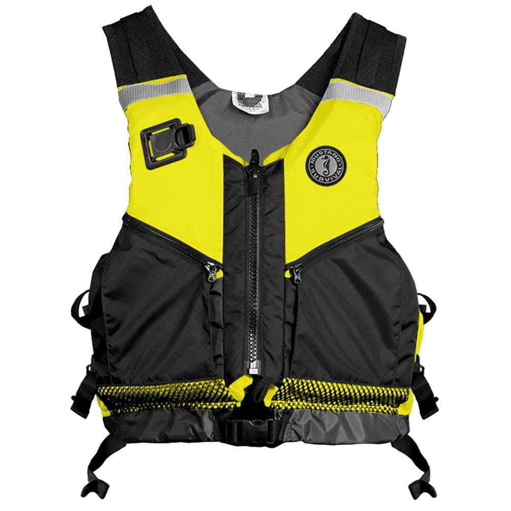 MUSTANG SURVIVAL Shore Based Water Rescue Vest – USCG Approved Life Jacket for Boating, Kayaking & Water Sports – Durable & Comfortable Safety Gear for Adults