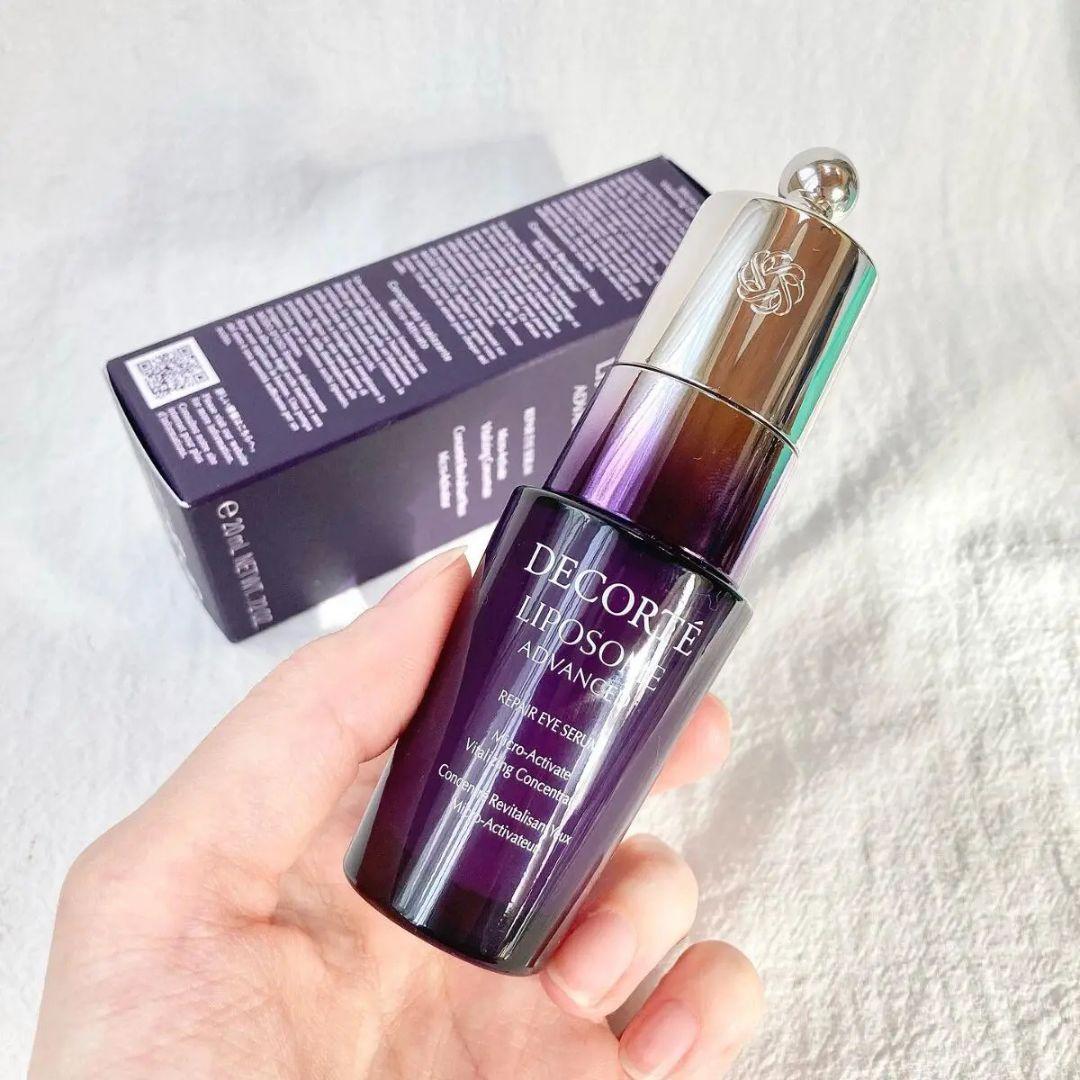 Decorté Liposome Advanced Repair Anti-Aging Eye Serum 20g - Reduce Wrinkles & Dark Circles - Perfect for Night Routine & Travel Skincare