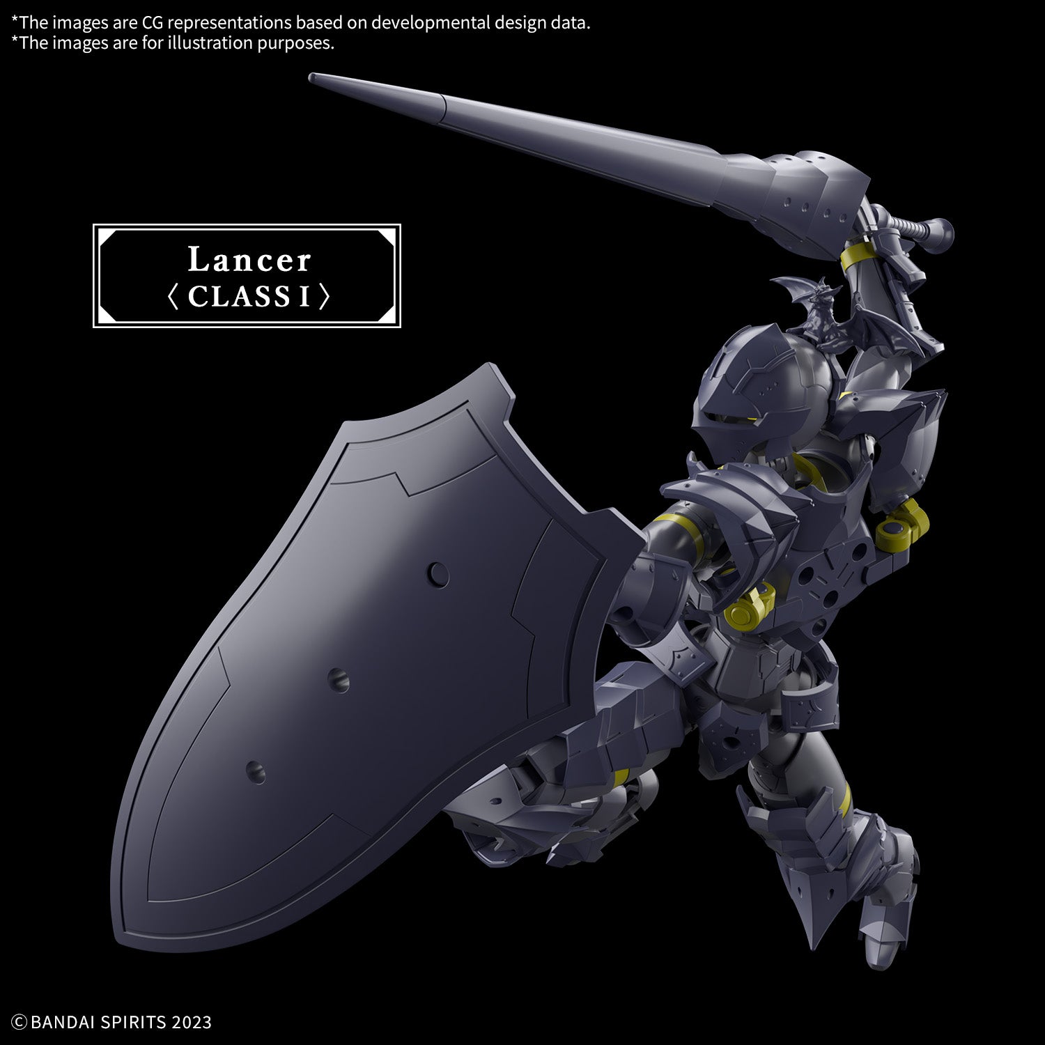 Bandai 30 Minutes Fantasy 30MF #10 1/144 Liber Lancer Model Kit (Japan Version) - Perfect for Anime Collectors & Hobbyists - Build & Display Your Mecha Fantasy