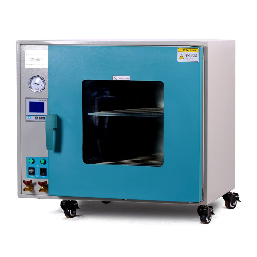 HNZXIB 3.2 Cu Ft (90L) Digital Vacuum Drying Oven - Stainless Steel Chamber for Lab, Industrial & Food Dehydration | Precise Temperature Control for Electronics, Pharmaceuticals & Chemical Processing