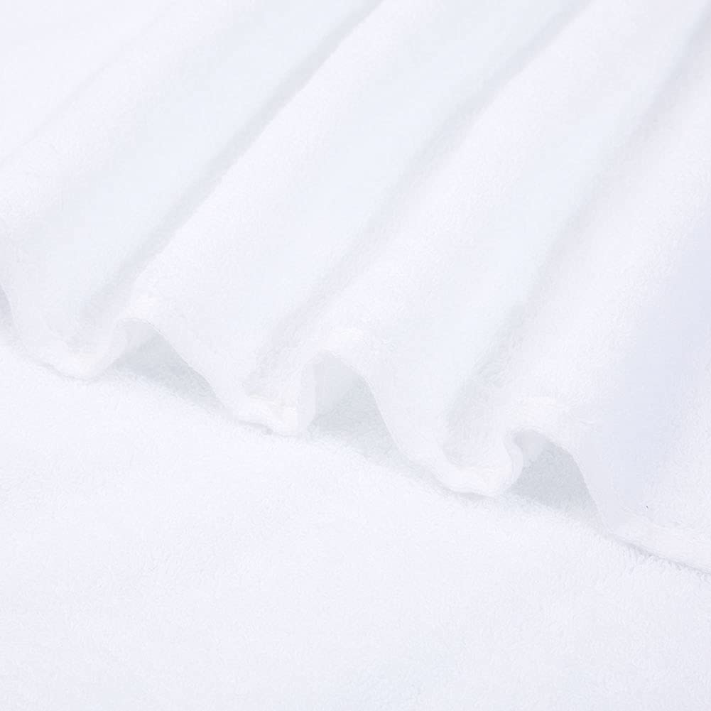 Premium 100% Cotton Highly Absorbent Embroidered Bath Towel Set - 3 Piece Luxury Hotel & Spa Quality Towels (1 Bath Towel + 2 Hand Towels) - Extra Thick & Soft for Beach, Pool, Gym & Home Use