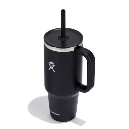 All Around™ 40oz/1.1L Insulated Travel Tumbler with Lid - Stainless Steel Vacuum Flask for Hot & Cold Drinks - Perfect for Camping, Office, Gym & Outdoor Adventures