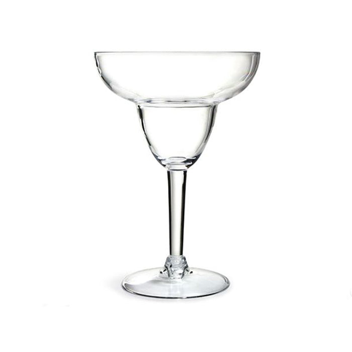 Premium Margarita Cocktail Glasses Set of 4 - 12oz Salt Rimmed Stemmed Glasses for Frozen & Classic Margaritas - Perfect for Parties, Mexican Themed Events & Home Bar Decor