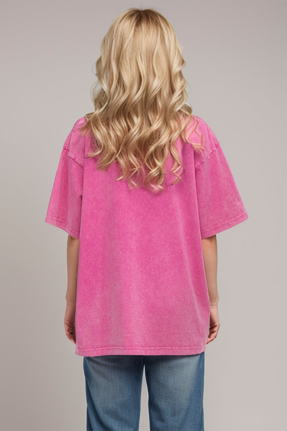Basic Bae Round Neck Half Sleeve T-Shirt for Women | Casual Cotton Tee | Perfect for Everyday Wear, Outings & Layering