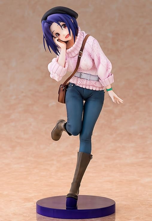 The Idol Master Azusa Miura 1/8 Scale PVC Figure - Anime Collectible for Display & Decoration | Perfect for Otaku Rooms, Gaming Setups & Anime Conventions