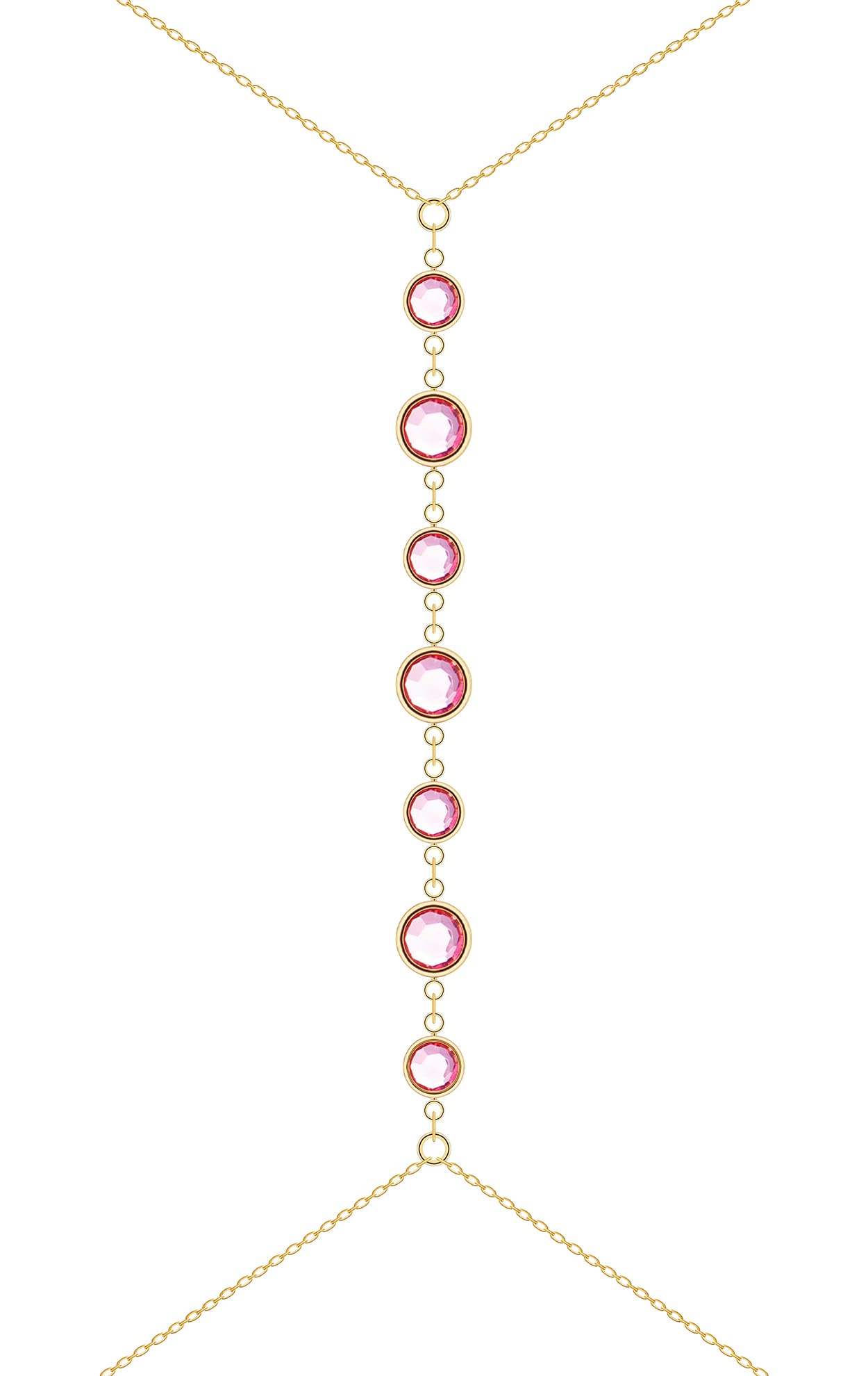 Sexy Gold Body Chains for Women - Elegant Bikini Body Jewelry Necklace for Beach, Pool Party & Summer Vacation - Perfect for Swimwear Accessories, Festival Outfits and Photo Shoots