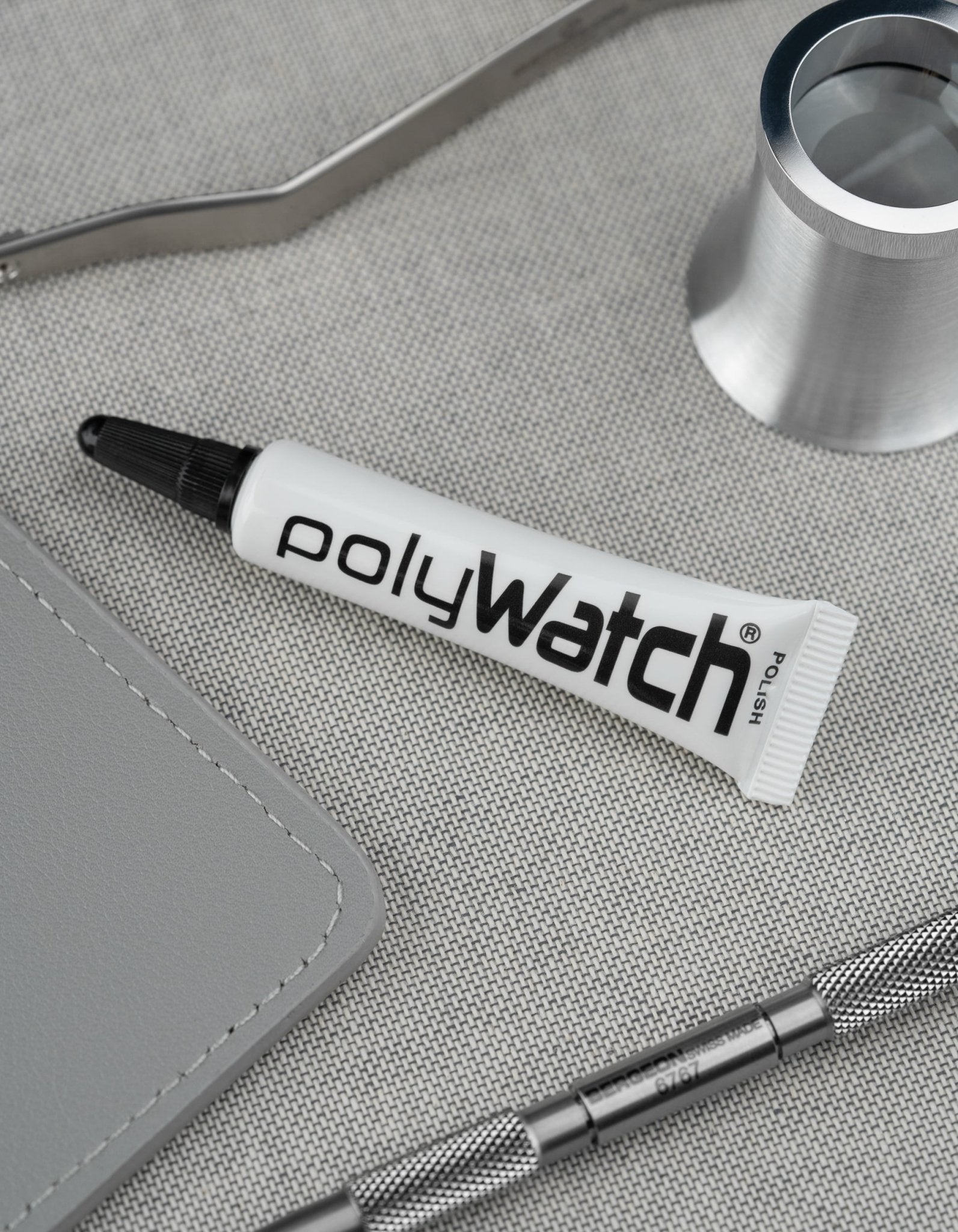 Polywatch Plastic Polish Tube - Restore Scratches & Renew Clarity for Watch Crystals, Eyeglasses & Acrylic Surfaces | Scratch Remover for DIY Watch & Lens Repair