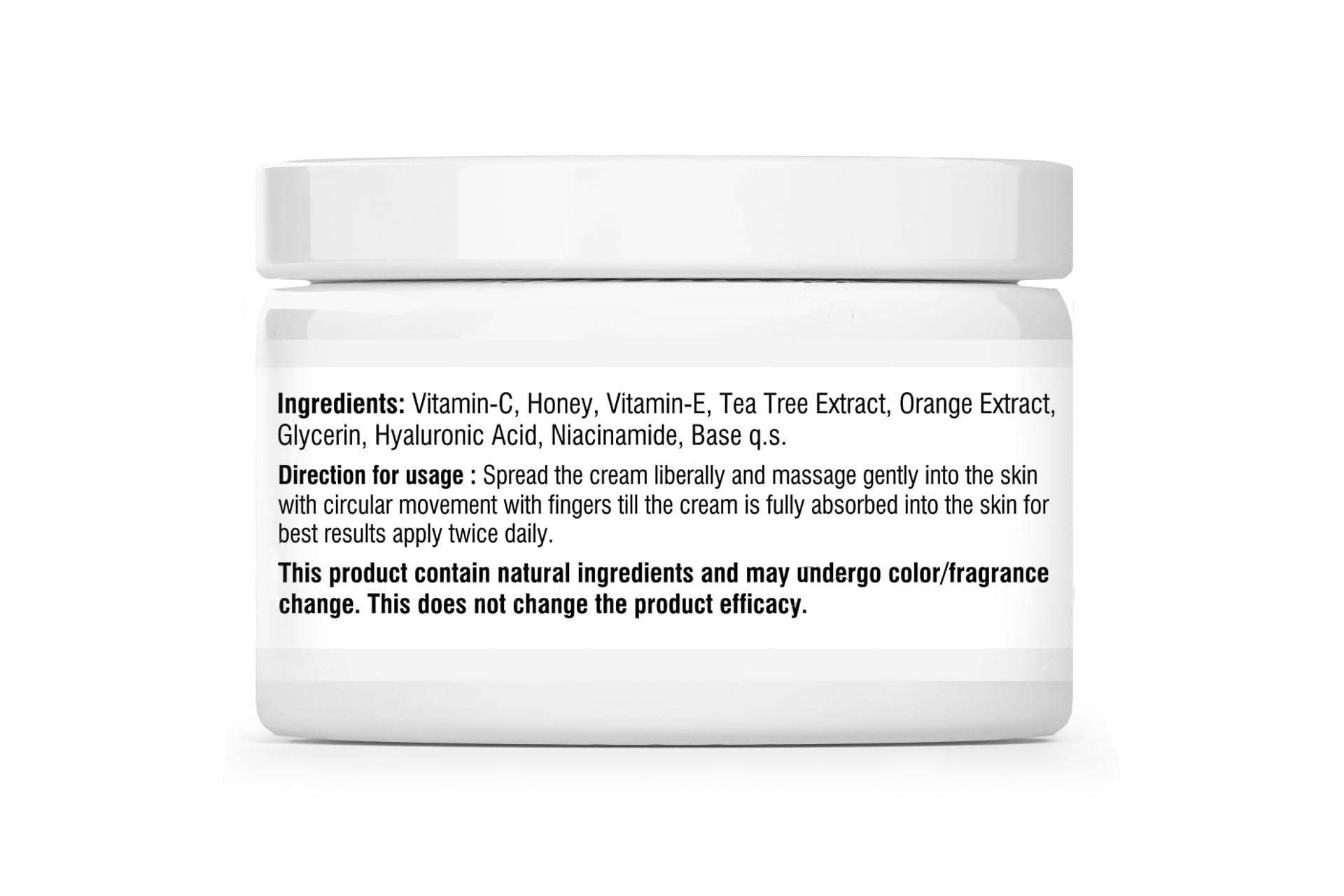 Mint and Ocean Skin Brightening Cream with Hyaluronic Acid, Tea Tree Extracts & Vitamin E - Brightens Dull Skin, Evens Skin Tone & Enhances Complexion - 50g | Perfect for Daily Skincare Routine & Nighttime Hydration