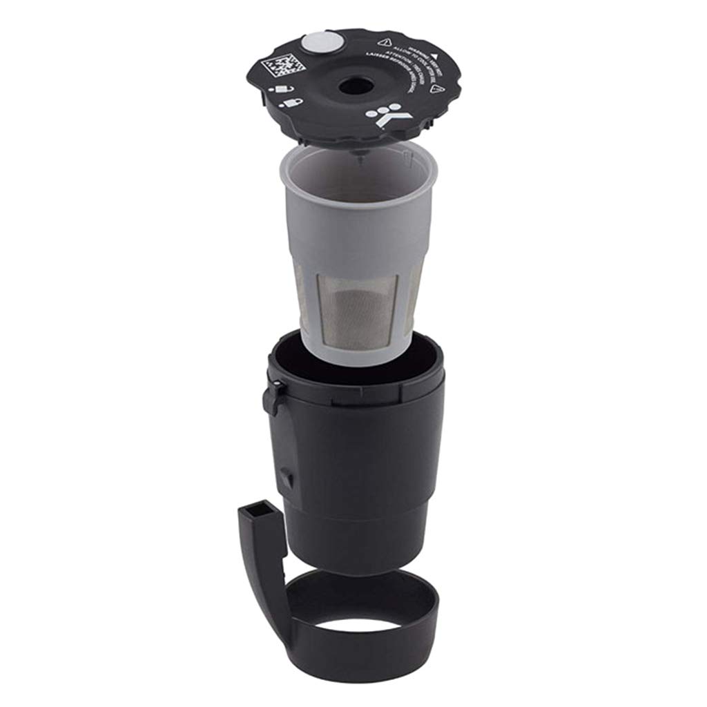 Premium Stainless Steel Reusable Coffee Filter - Eco-Friendly Pour Over Cone Dripper for Home, Office & Camping Brewing | Compatible with Chemex, Hario V60 & Most Coffee Makers