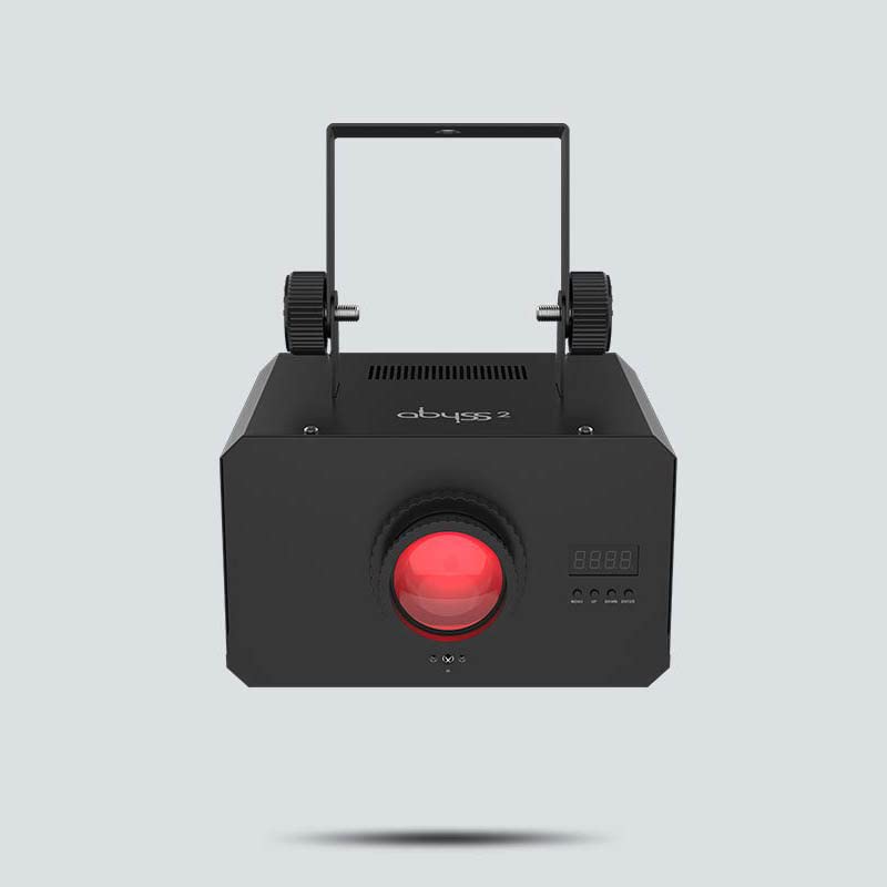 Chauvet DJ Abyss 2 LED Moving Head Light - Black Metal Housing, 5+ Color Options, Manual Focus - Perfect for DJ Shows, Nightclubs, Weddings & Outdoor Events