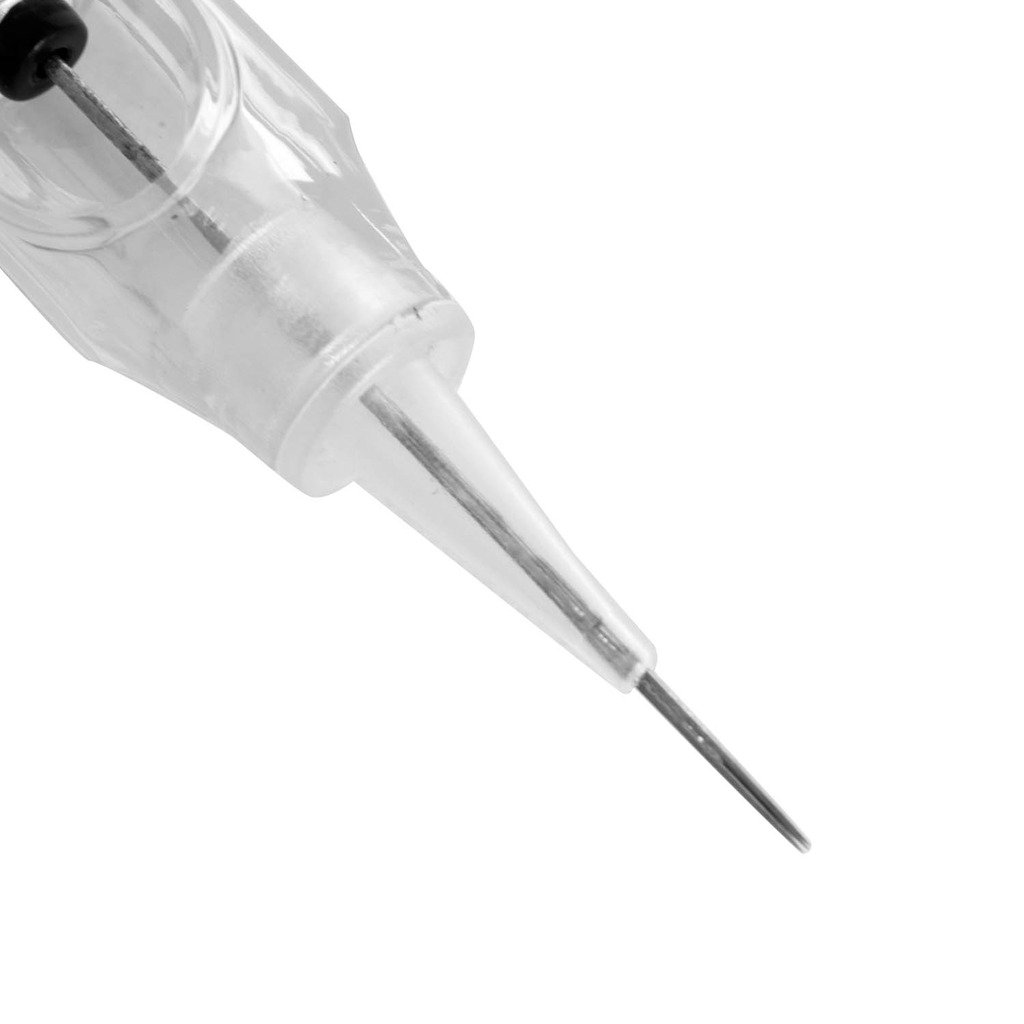 Chuse 3RS Tattoo & Permanent Makeup Needles - 10PCS Sterile Disposable Cartridges - Professional Tattoo Artist Supplies for Eyebrows, Lips & Body Art