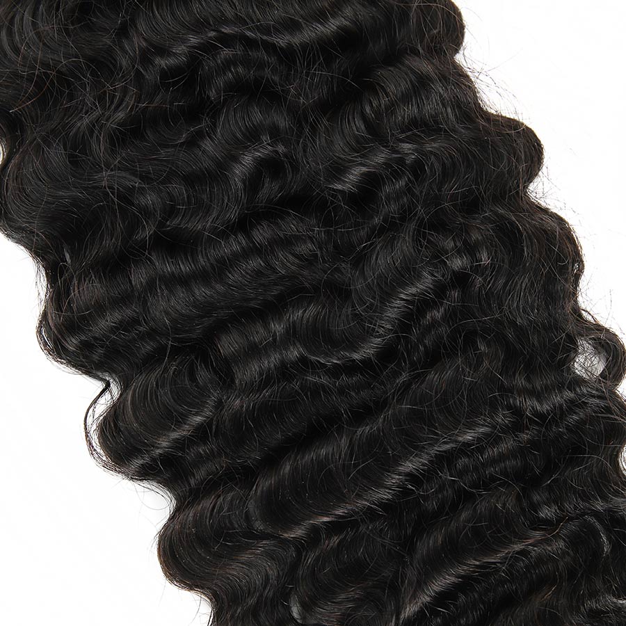 WOWANGEL 3-Piece Bundles Deal - 100% Human Hair Weaves in Loose Wave, Water Wave, Kinky Straight & Cambodian Curl Styles | Perfect for Sew-Ins, Wigs & Natural-Looking Hairstyles