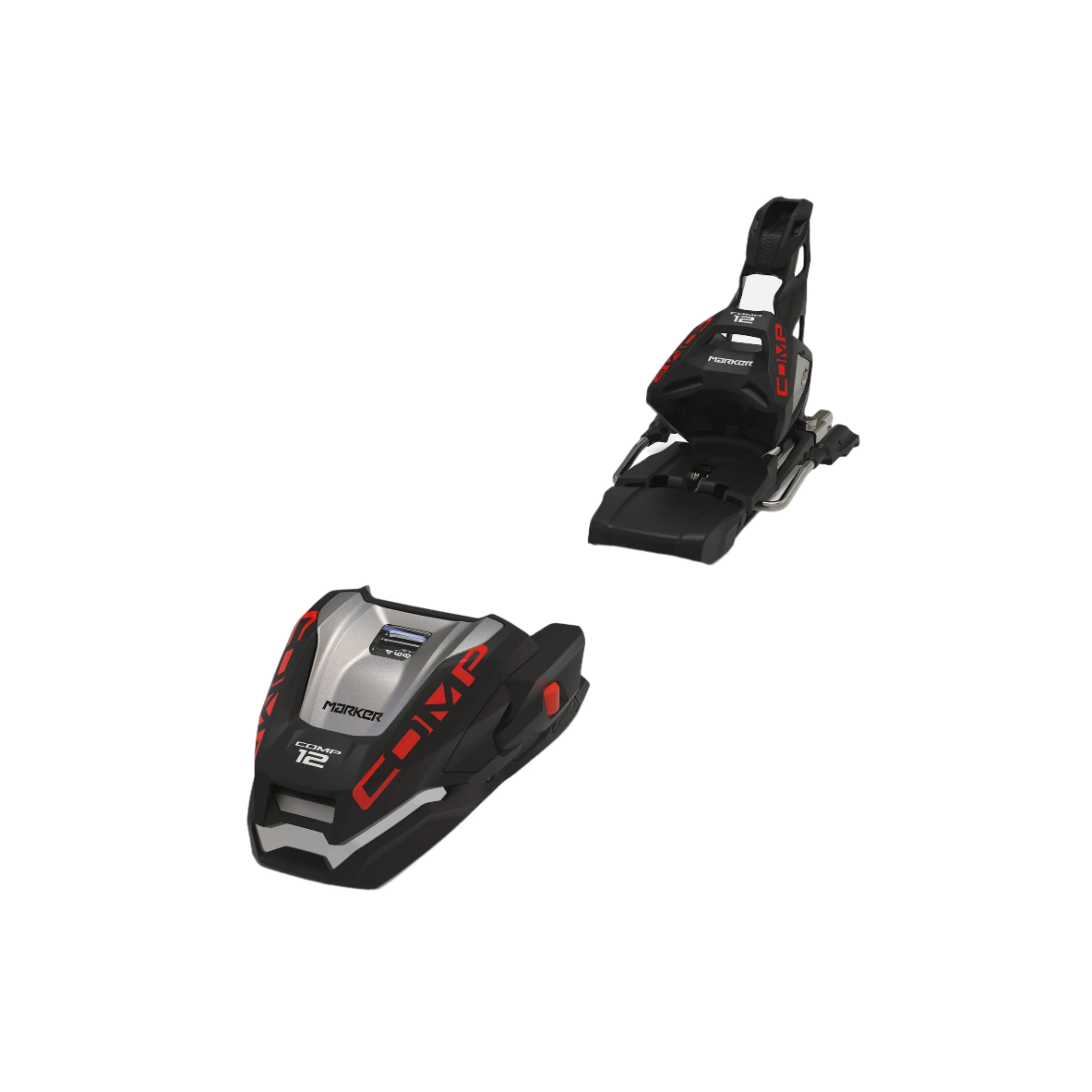 Marker Comp 12 Ski Bindings 2025 - High-Performance Alpine Ski Bindings for All-Mountain & Freeride Skiing