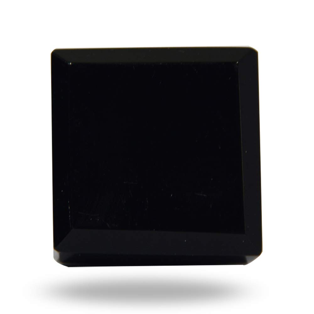 Set of 6 Black Crystal Cabinet Knobs - Square Glass Drawer Pulls for Kitchen Cabinets, Wardrobes, Dressers & Cupboards | Elegant Home Hardware Upgrade for Doors & Furniture (Black) - Perfect for Modern Kitchens, Bathrooms & Bedroom Furniture Makeovers