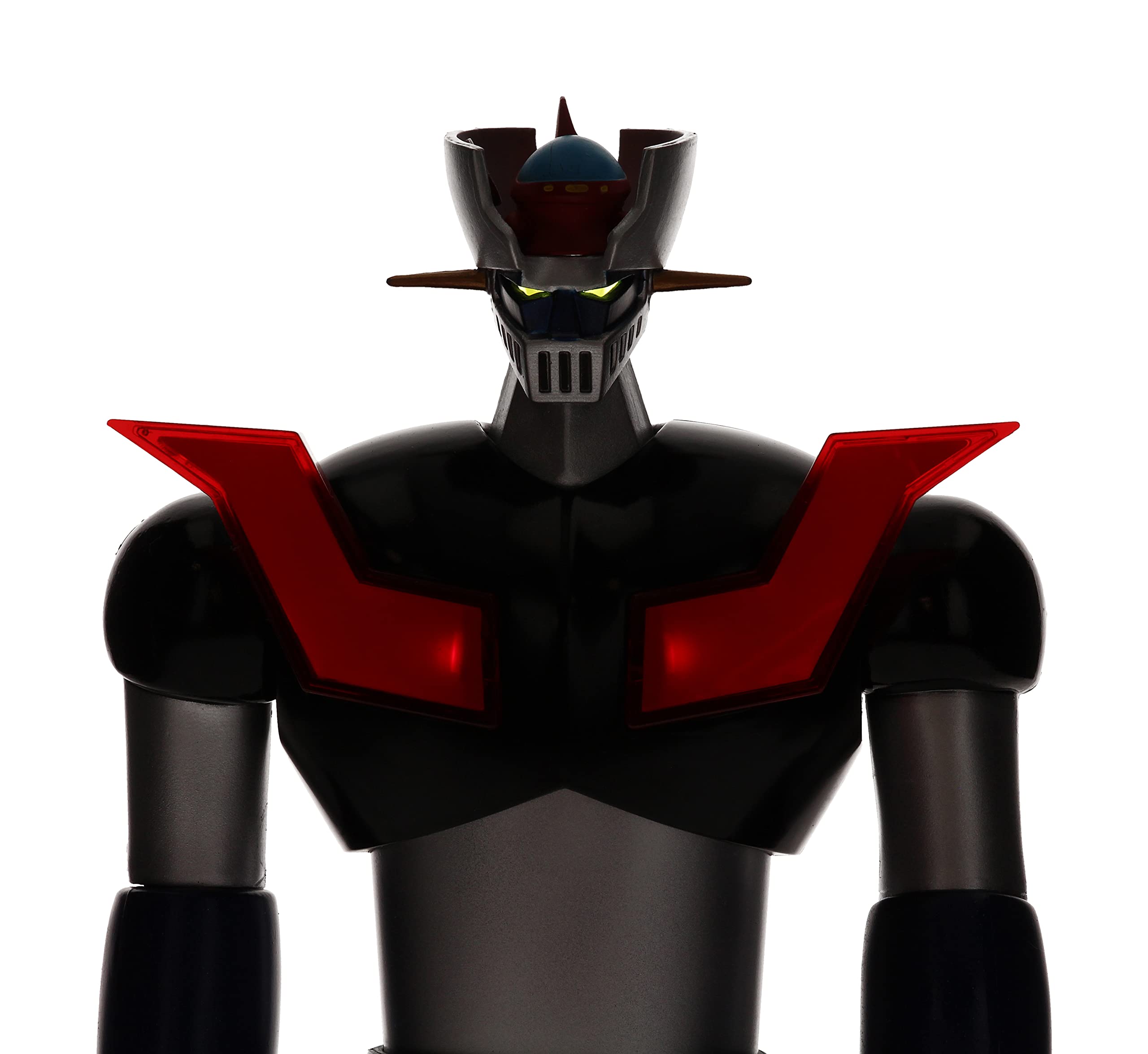SD TOYS Mazinger Z 12-Inch Collectible Action Figure with LED Light Effects - Perfect for Anime Fans, Display & Gift Giving