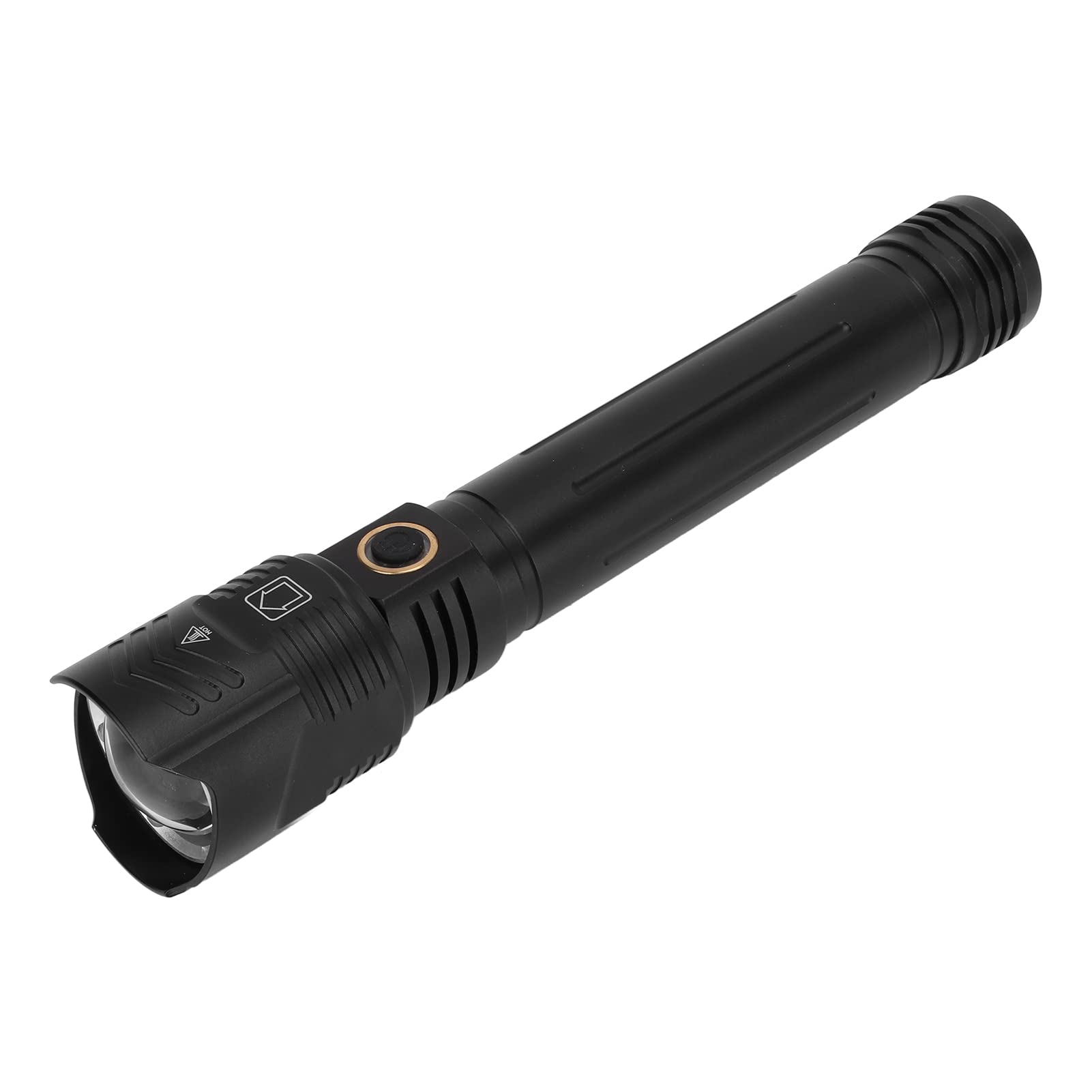 LISND Zoom LED Flashlight - USB Type C Rechargeable, 5 Modes, Waterproof & Durable Tactical Torch for Hiking, Camping, Emergency & Outdoor Adventures