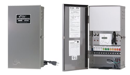 300 Watt Heavy Duty Multi Voltage Transformer with Mechanical Timer - Step Up/Down Voltage Converter for Appliances, Electronics & Travel - Perfect for International Use with 110V/220V Devices