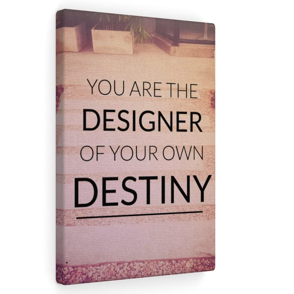 You Are The Designer - Motivational Wall Art Print Ready to Hang | Inspirational Home & Office Decor | Perfect Gift for Artists, Designers & Creative Professionals