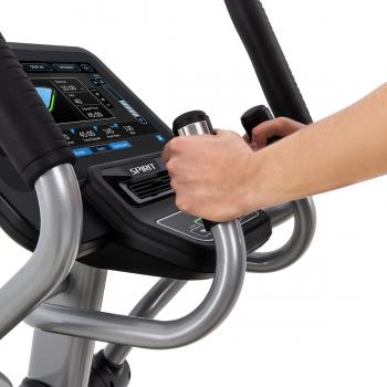 Spirit CE800ENT Elliptical Trainer with Entertainment System - Low-Impact Cardio Machine for Home Gym, Fitness & Weight Loss - Perfect for Small Spaces & Apartment Workouts