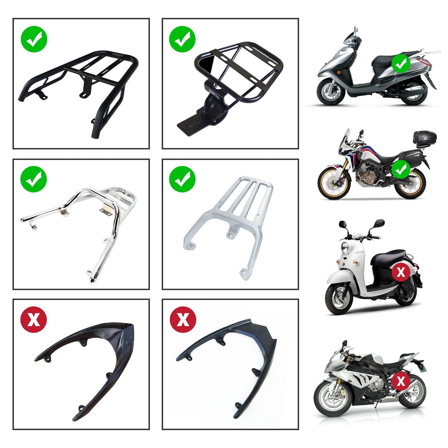 30L Lockable Motorcycle Top Case - Black Storage for Helmet & Luggage | Touring & Commuting