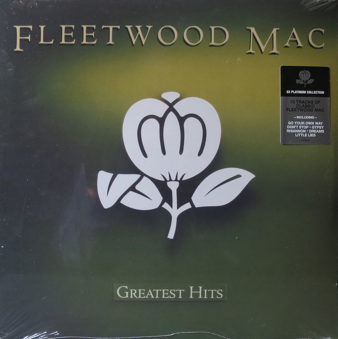 Fleetwood Mac Greatest Hits Vinyl LP Record (1975-1988) - Classic Rock Music Collection for Home Listening & Vinyl Enthusiasts