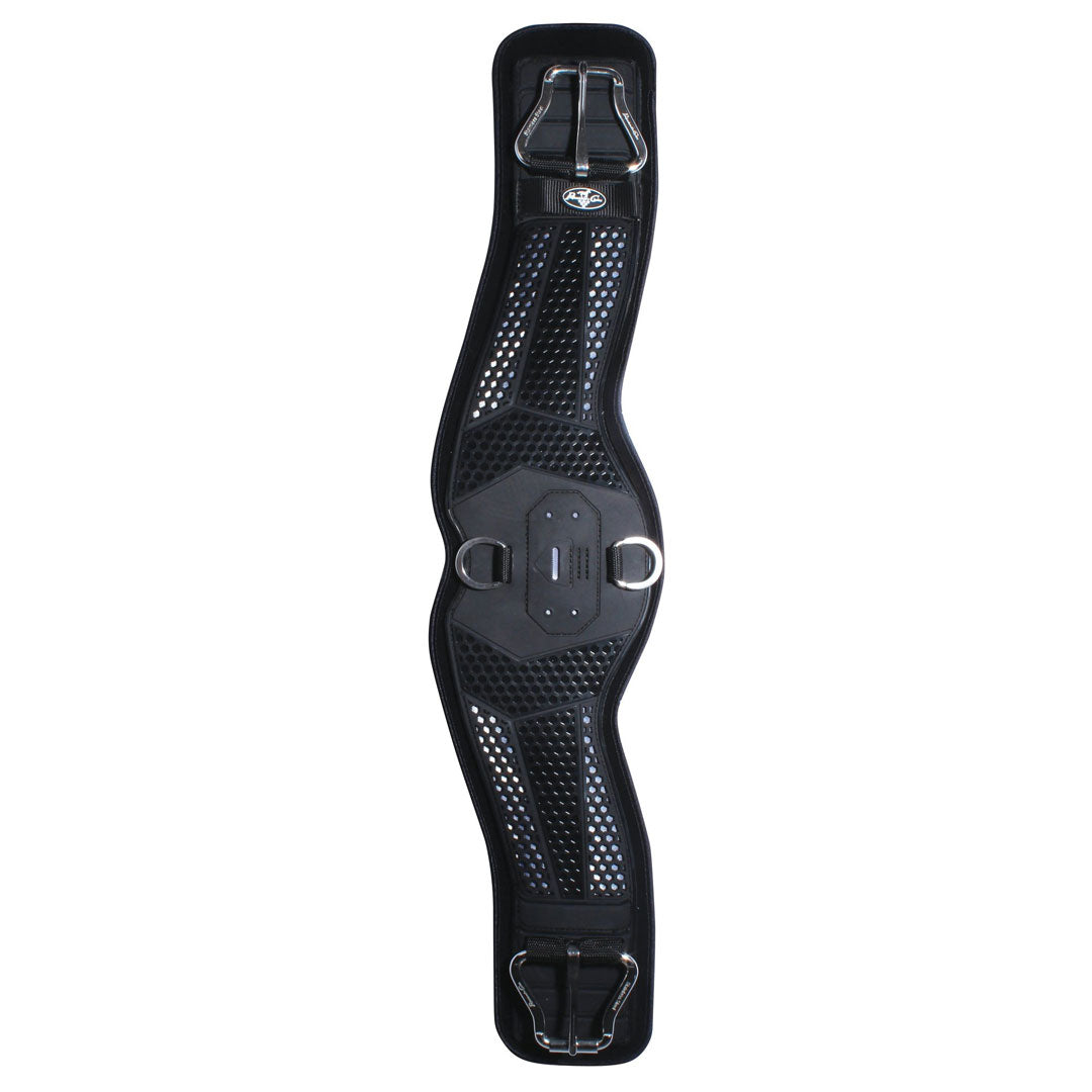 Professionals Choice Contoured Ventech Cinch - Premium Horse Riding Cinch for Western Saddles | Durable & Comfortable Design for Trail Riding & Rodeo Competitions
